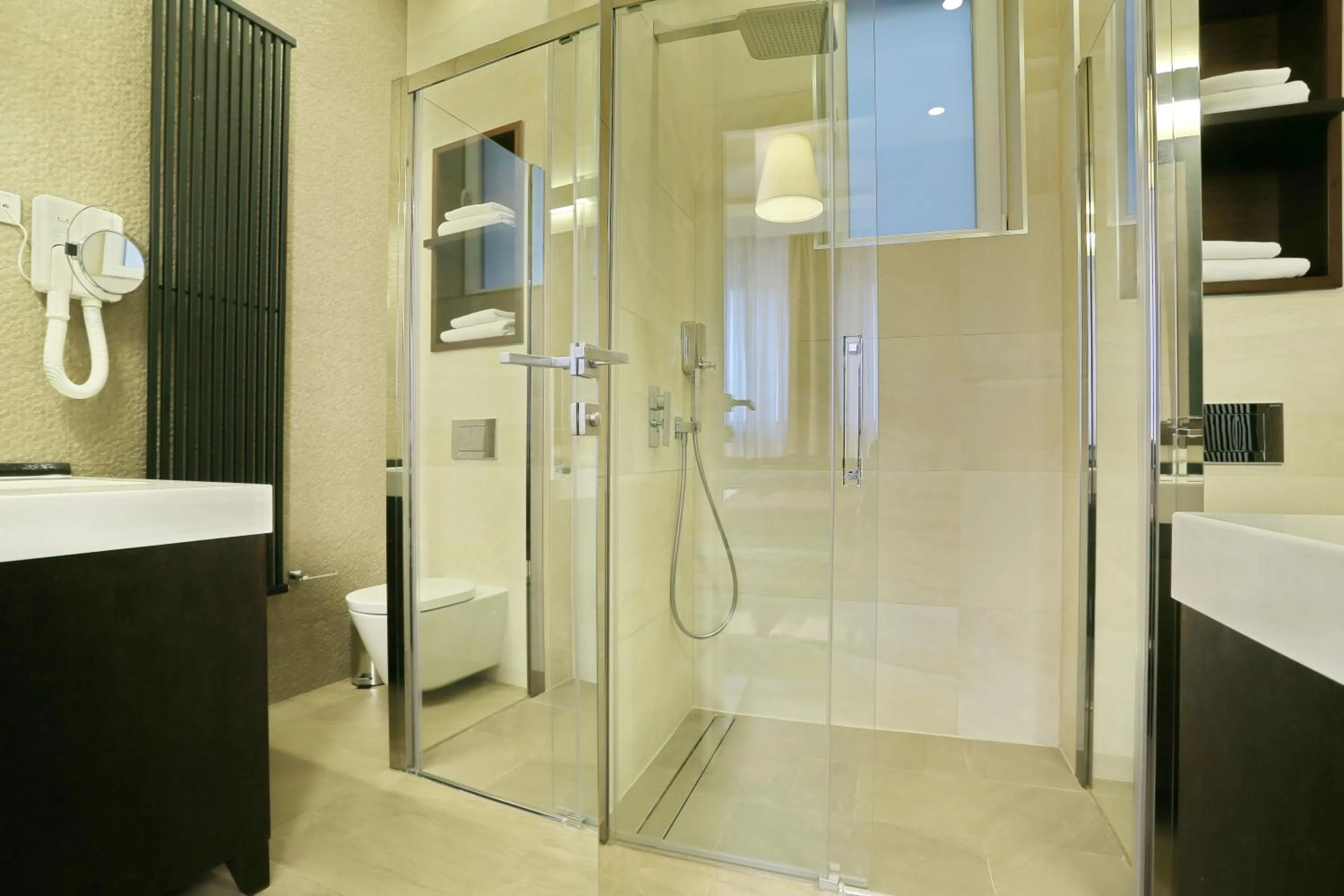 Shower in Belgreat Premium Suites