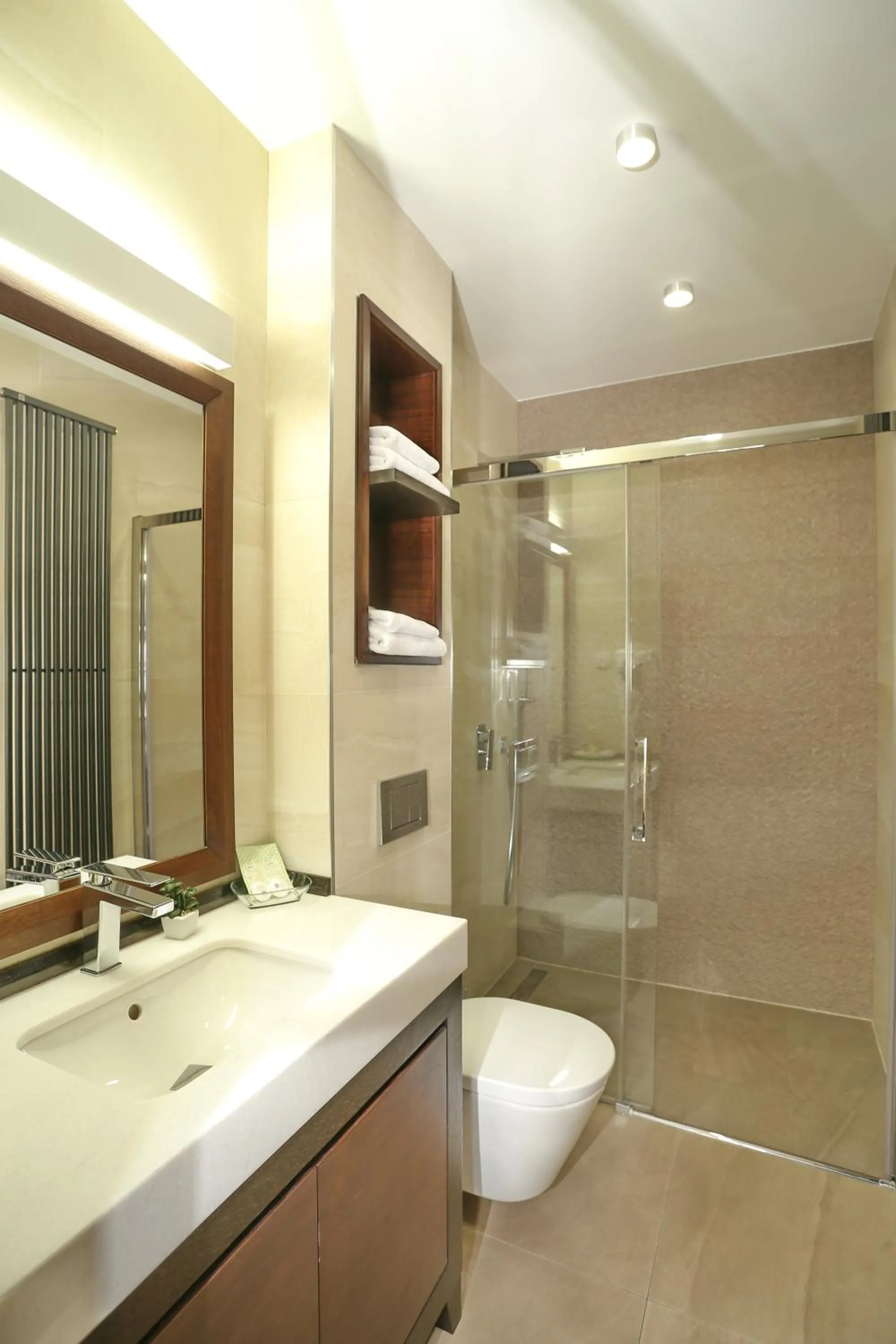 Shower in Belgreat Premium Suites