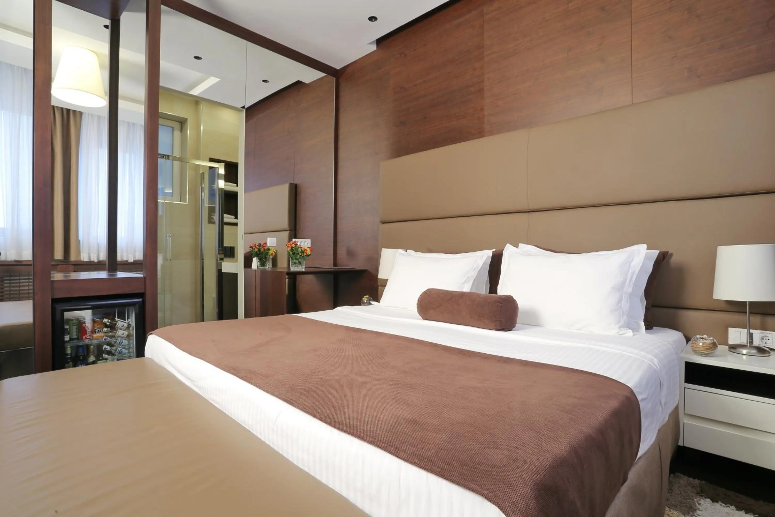 Bed in Belgreat Premium Suites