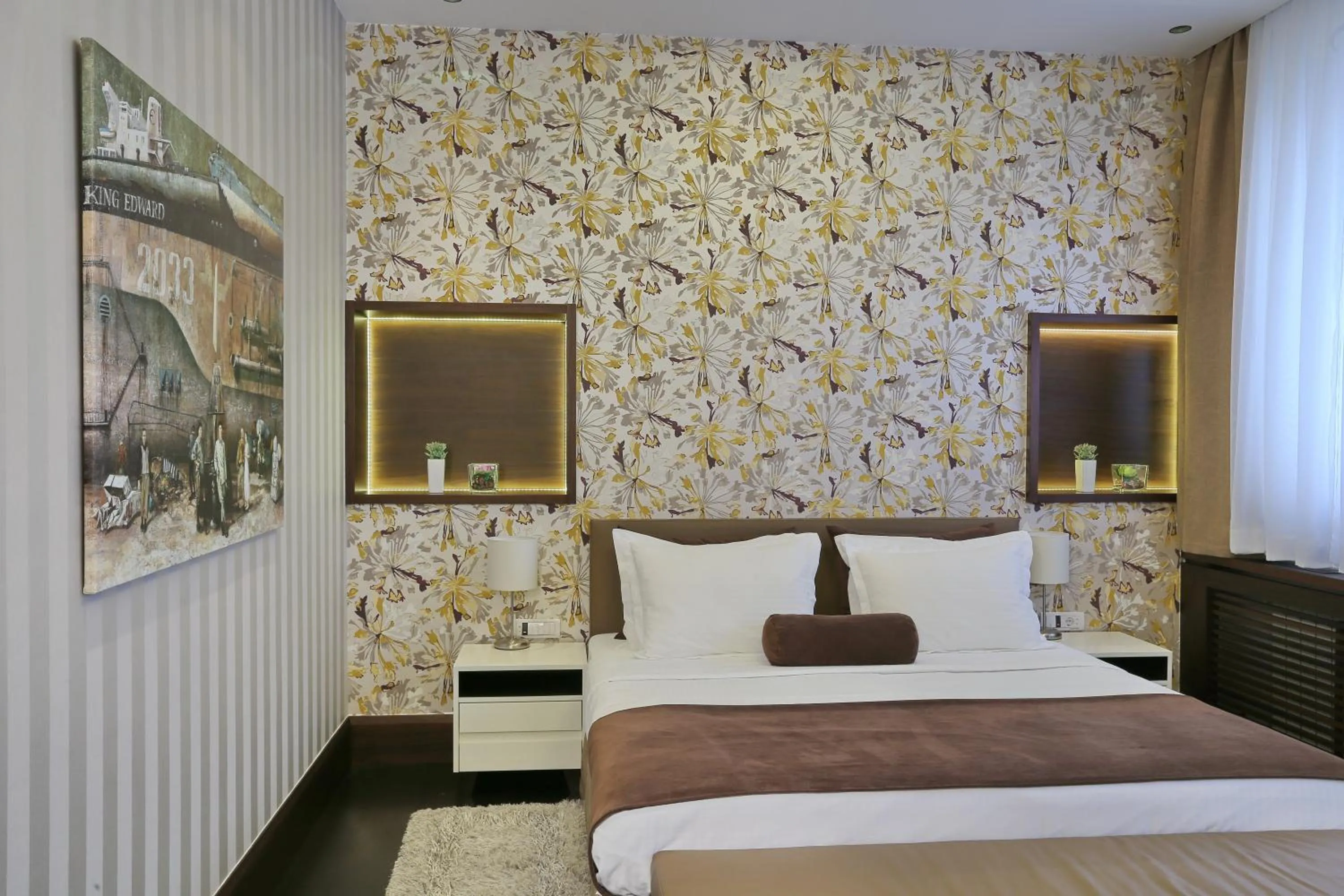 Bed in Belgreat Premium Suites