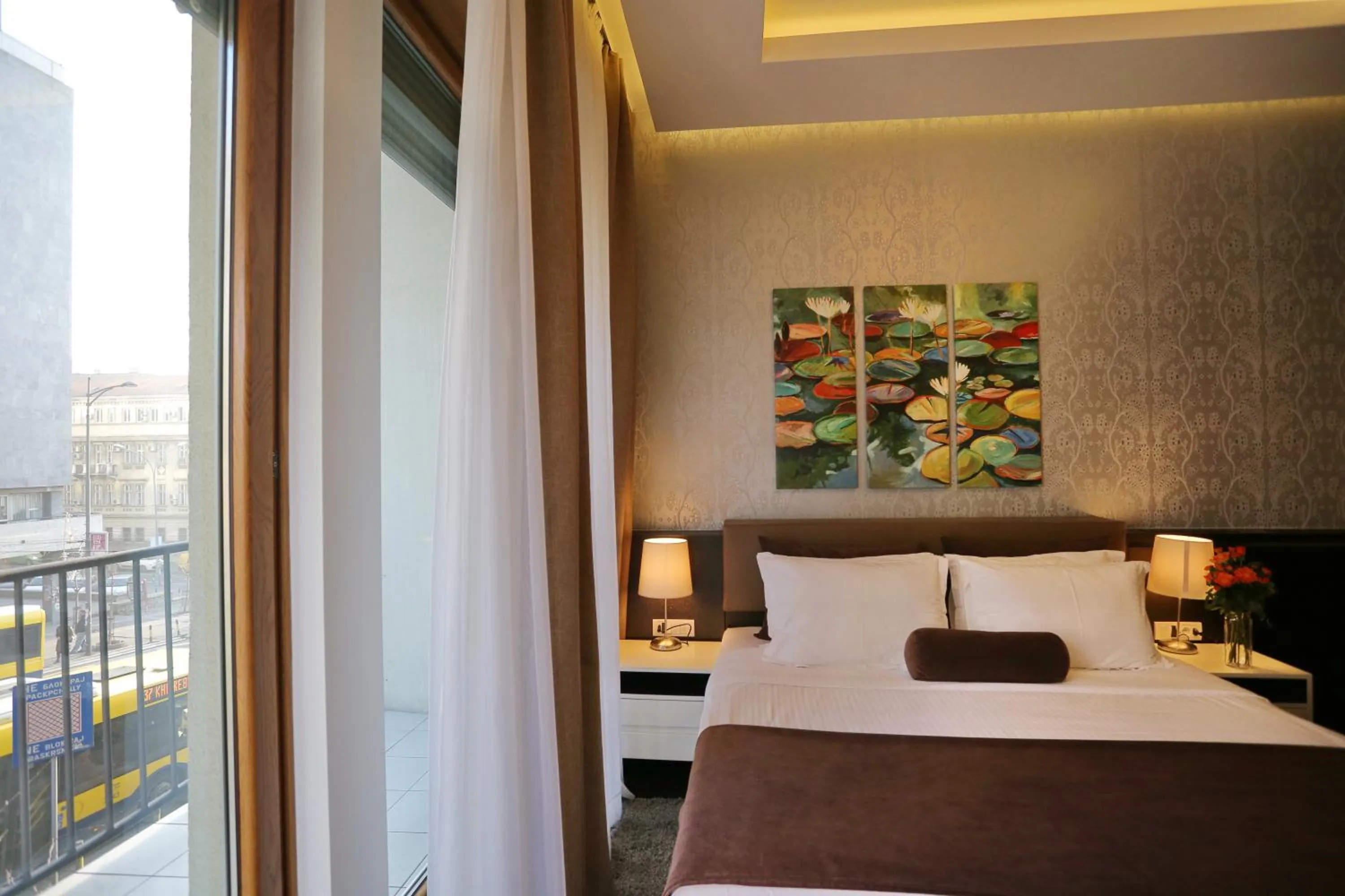 People, Bed in Belgreat Premium Suites