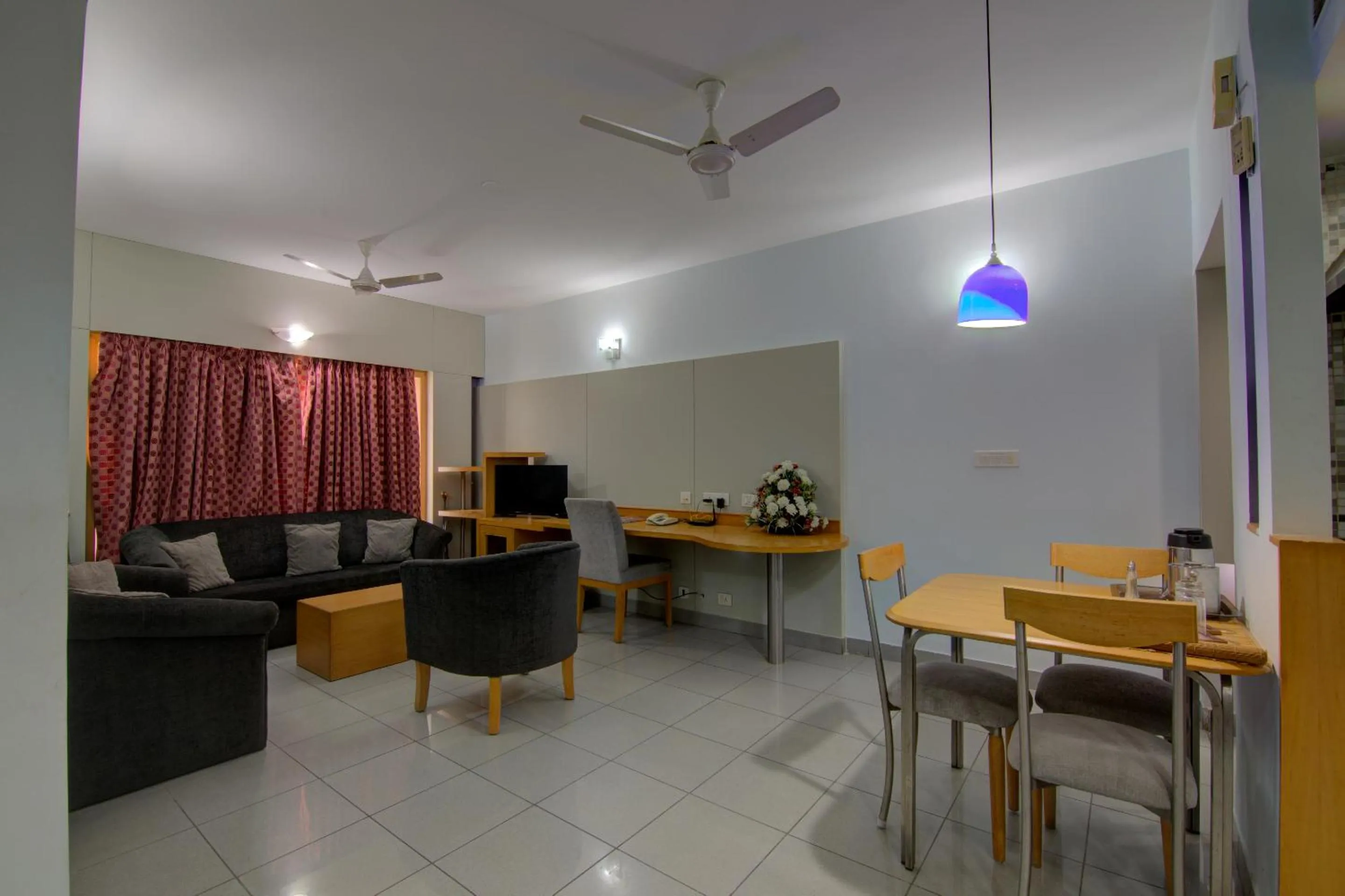 Seating area in Tristar Serviced Apartments