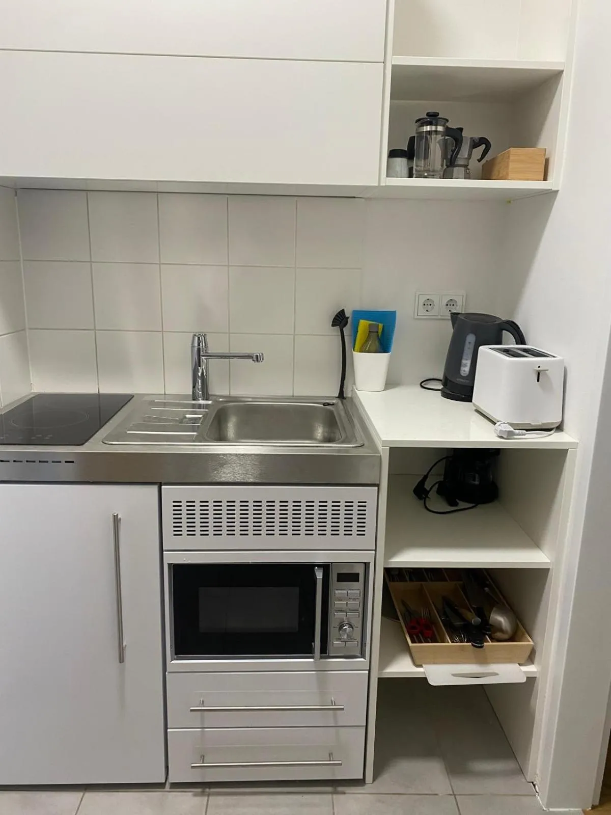 Kitchen or kitchenette in Studios Harrachgass4