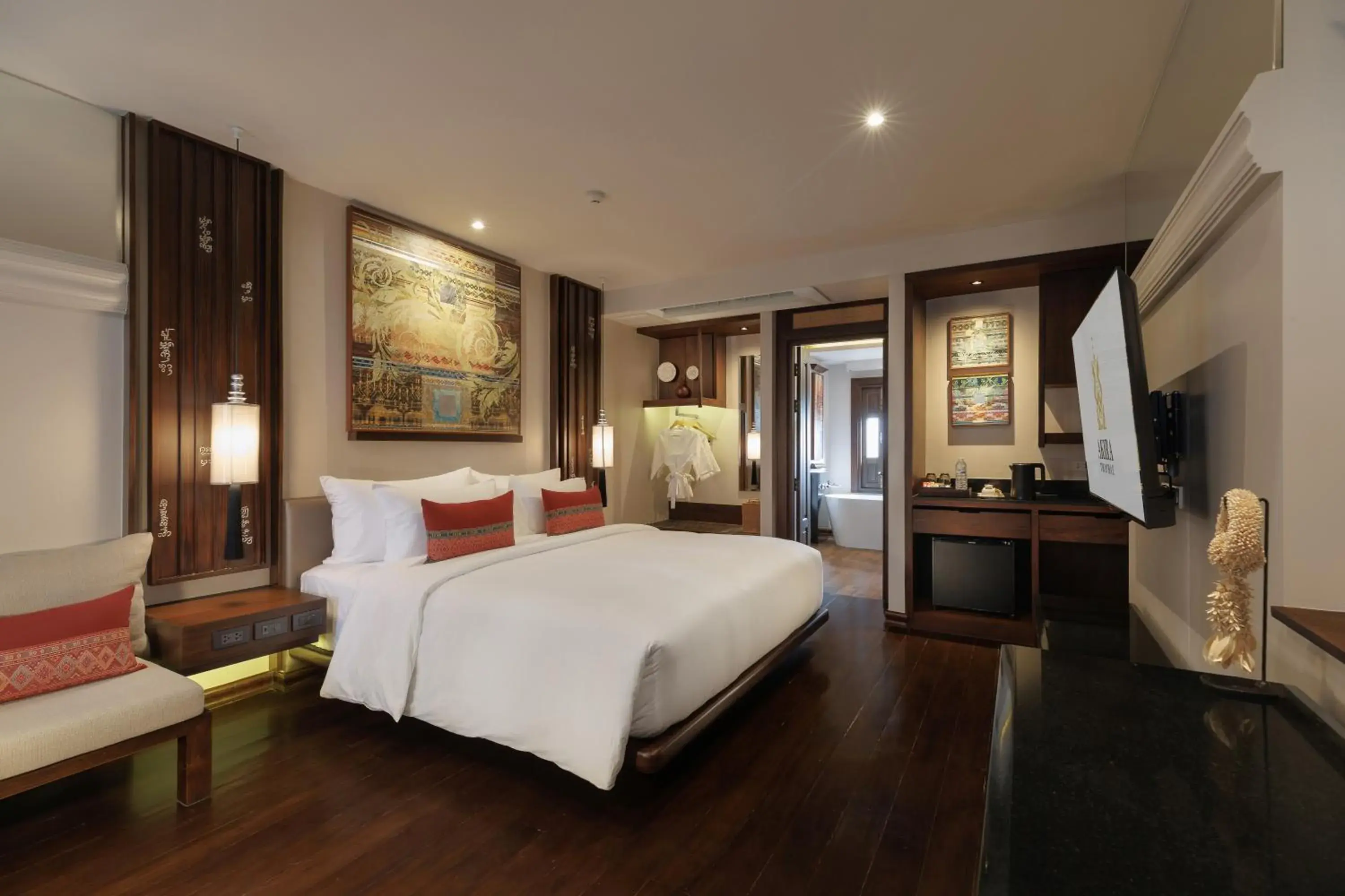 Deluxe Double Room in Akira Thaphae Hotel Deluxe Double Room in Akira Thaphae Hotel