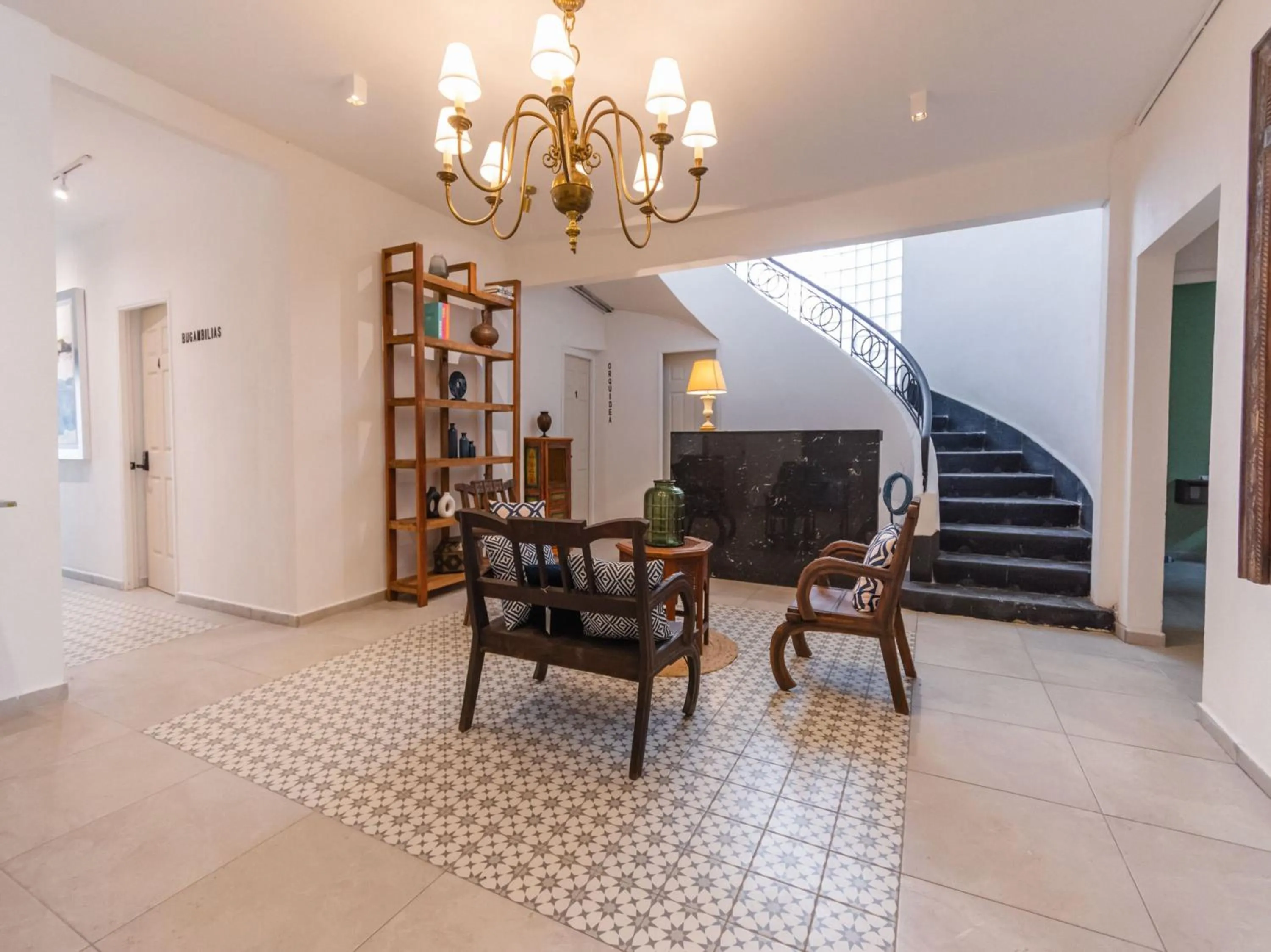 Lobby or reception in Collection O Hotel Lavanda Anzures