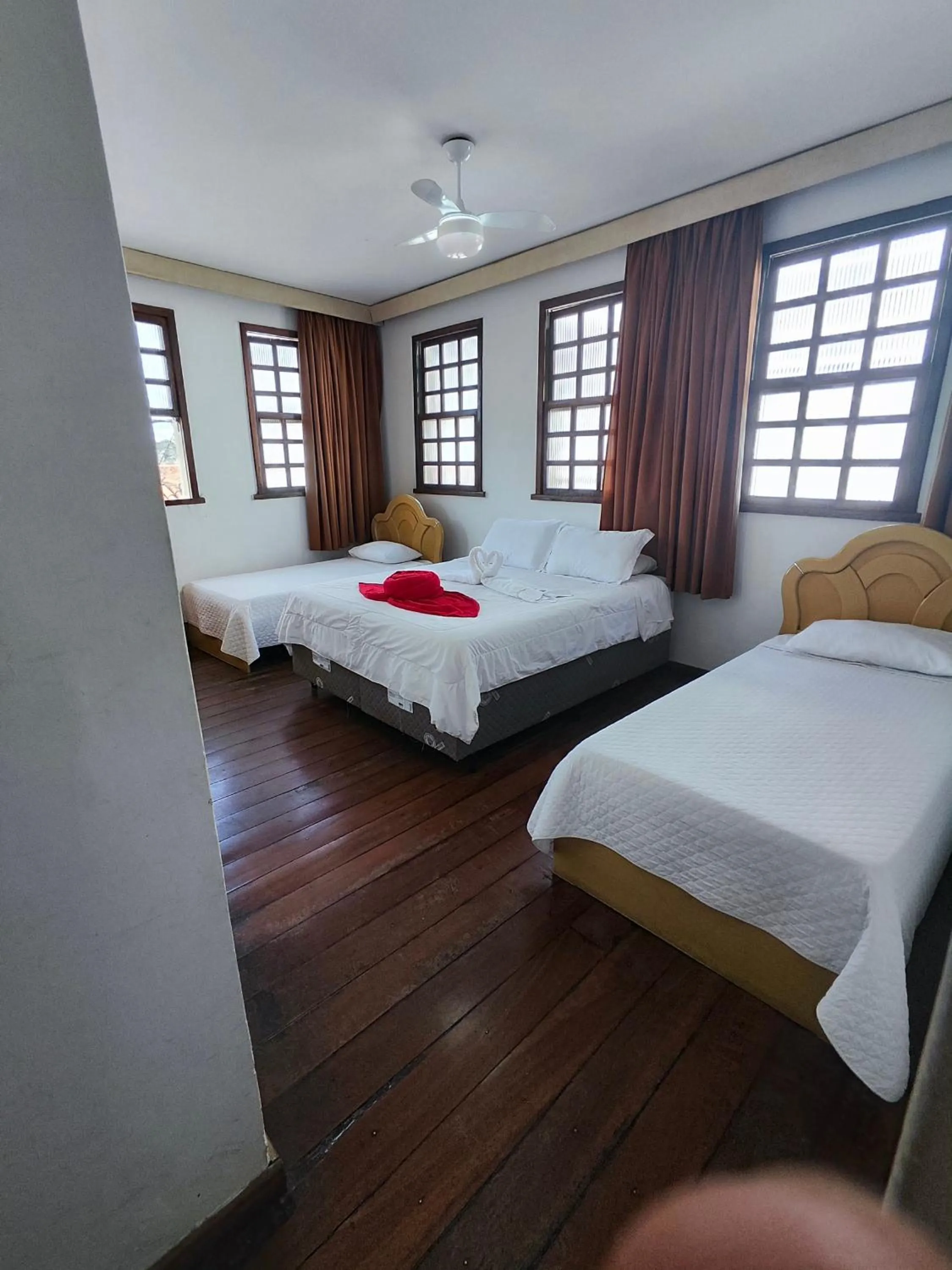 Bed in Pousada Flor de Lis