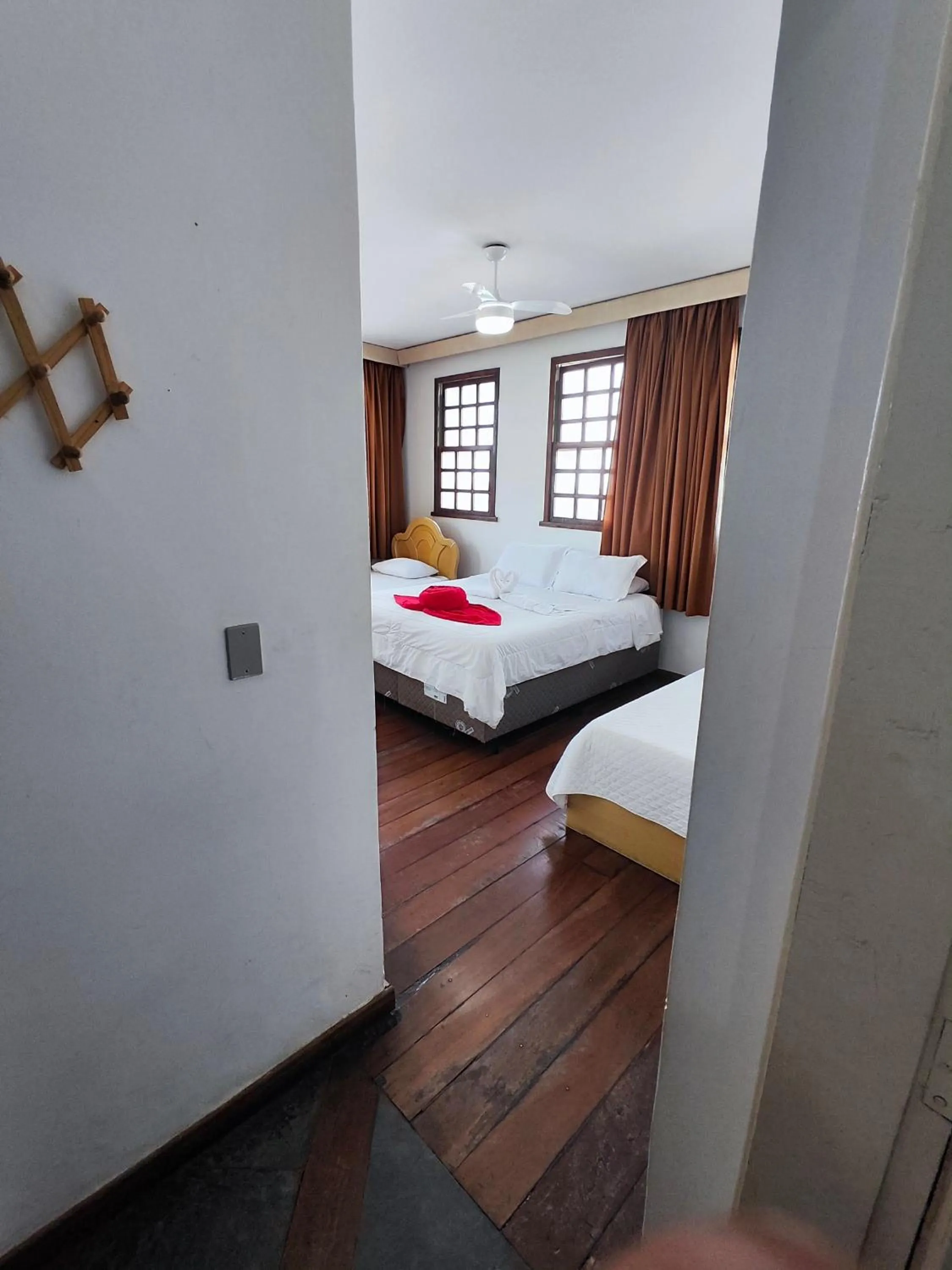 Bed in Pousada Flor de Lis