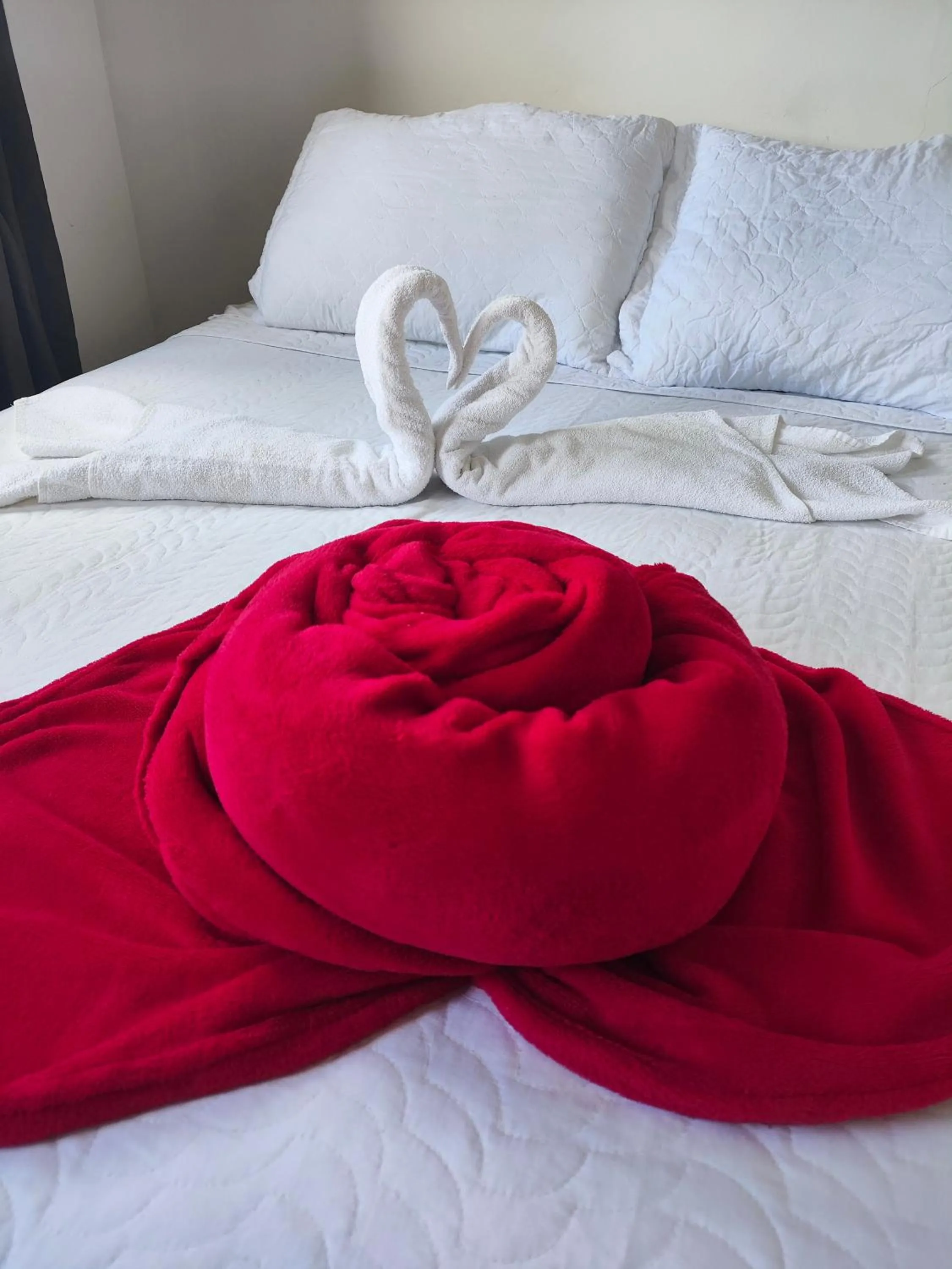 Bed in Pousada Flor de Lis