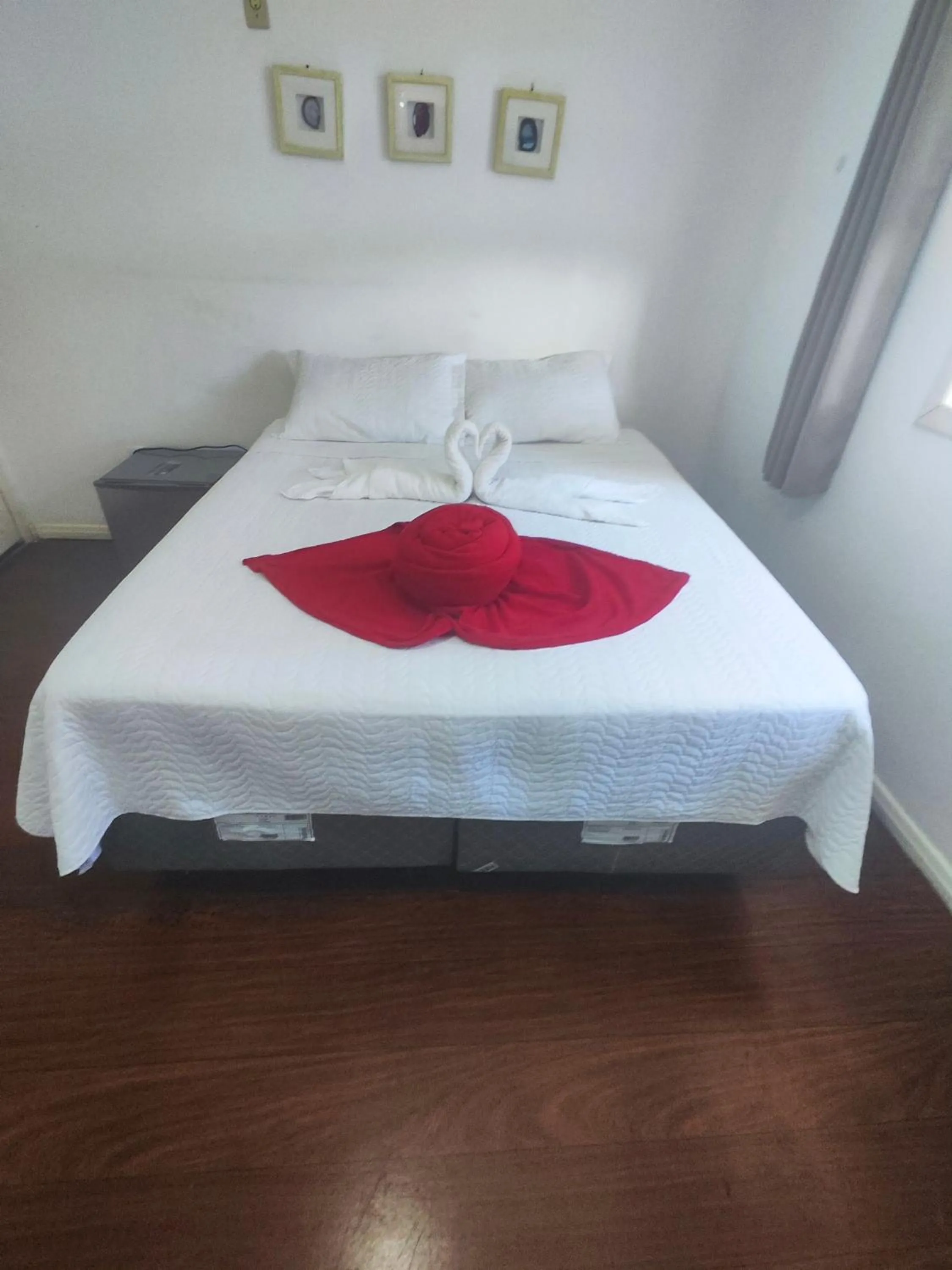 Bed in Pousada Flor de Lis