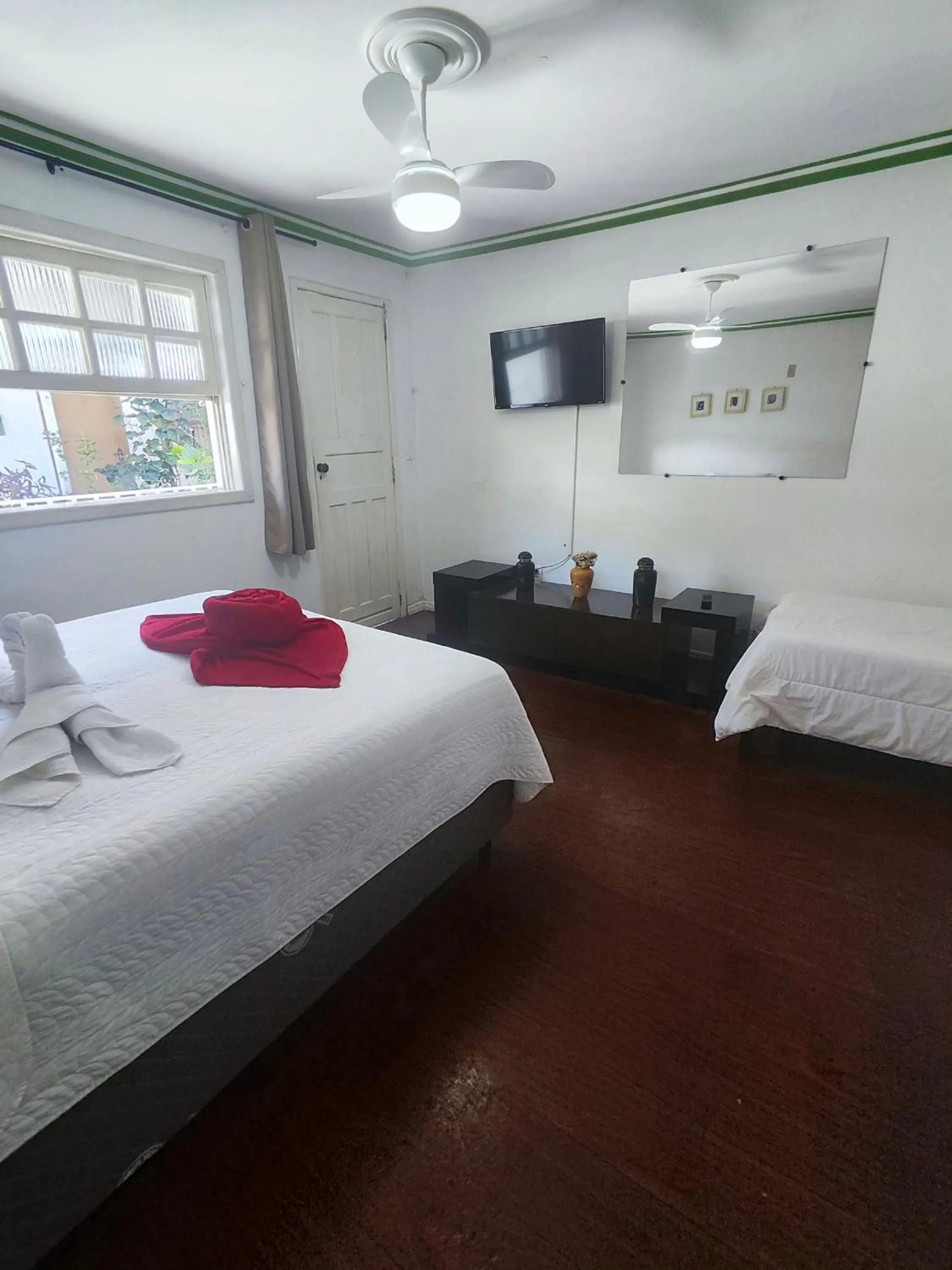 Bed in Pousada Flor de Lis