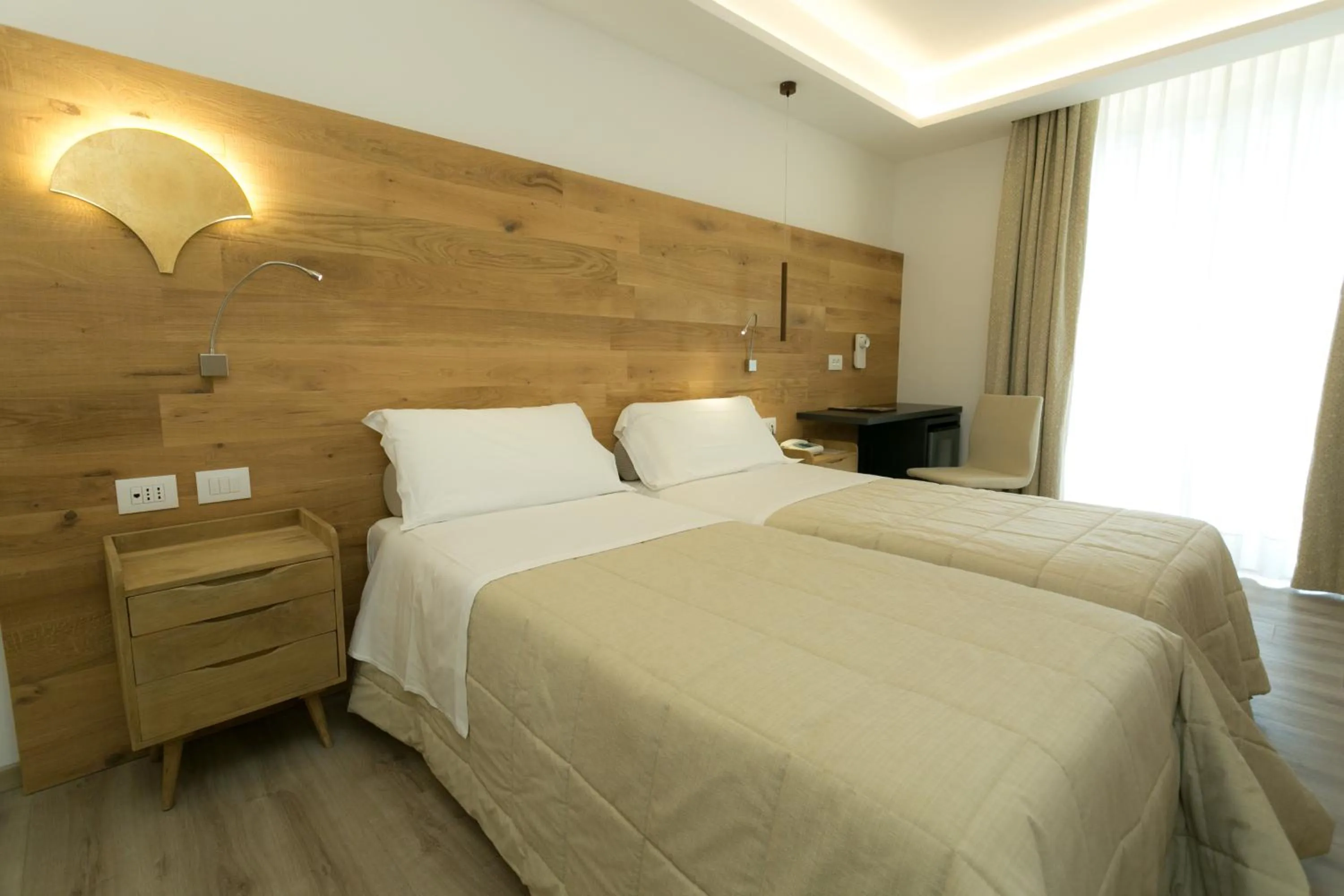 Bedroom, Bed in Hotel Terme Abano Verdi