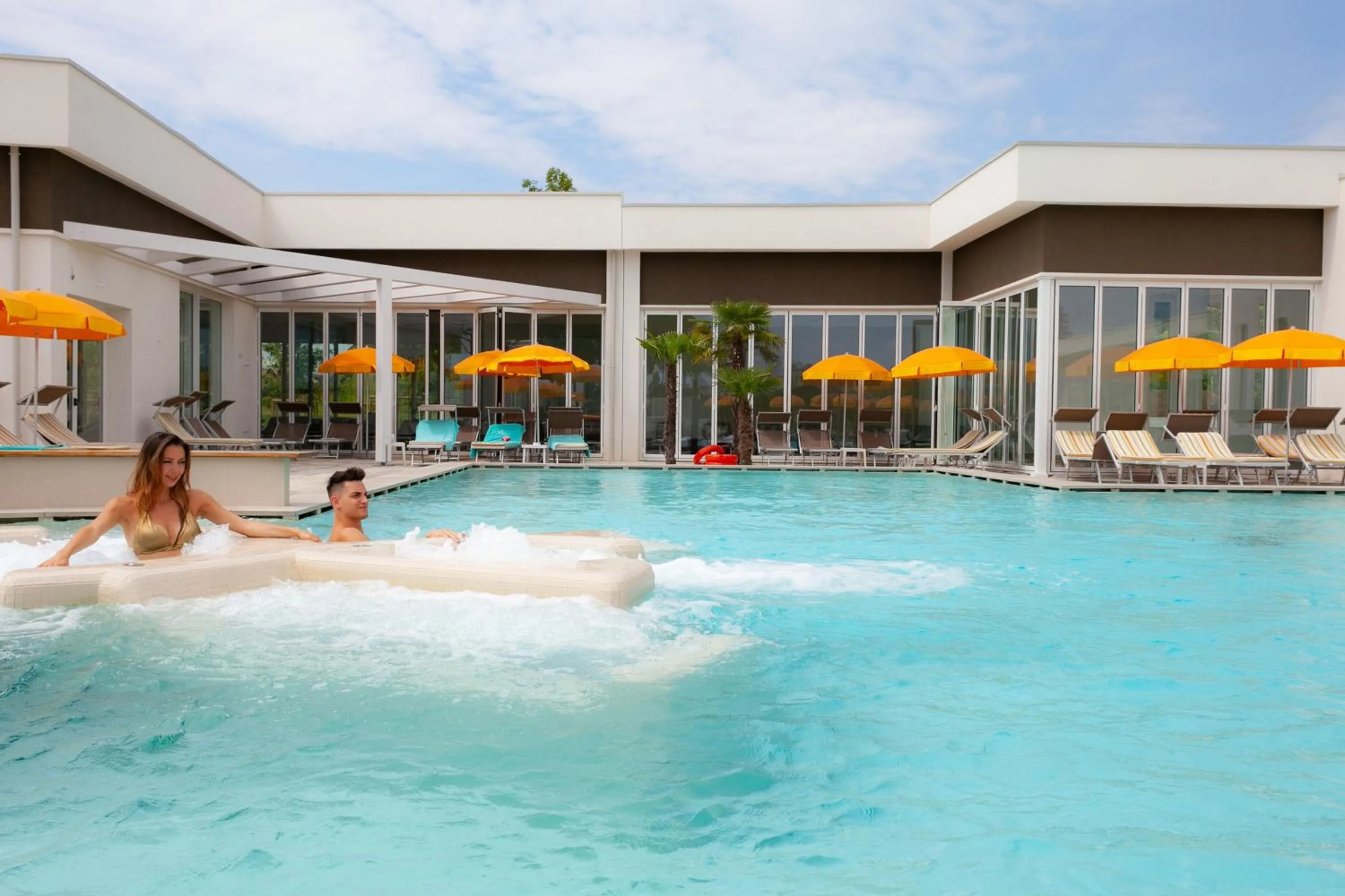 Hot Tub in Hotel Terme Abano Verdi