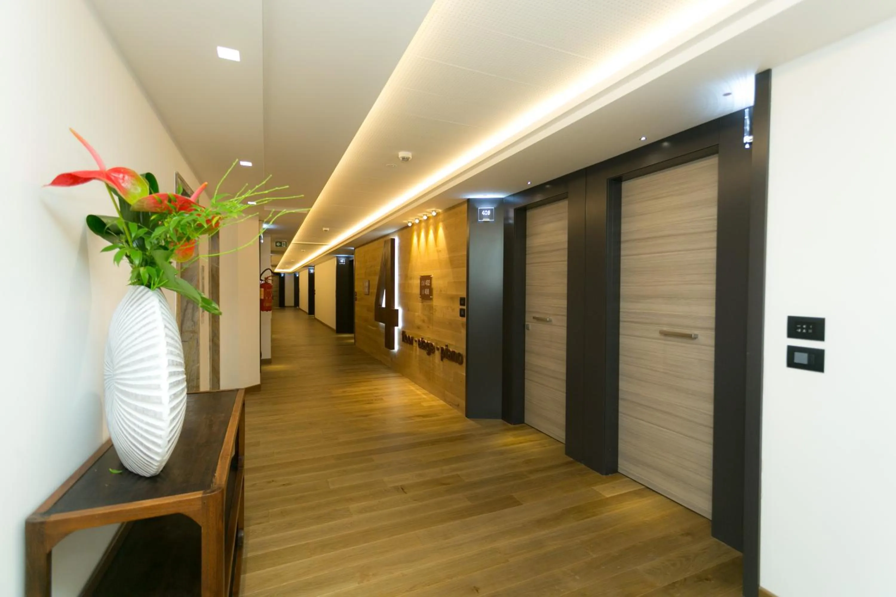 Communal lounge/ TV room in Hotel Terme Abano Verdi