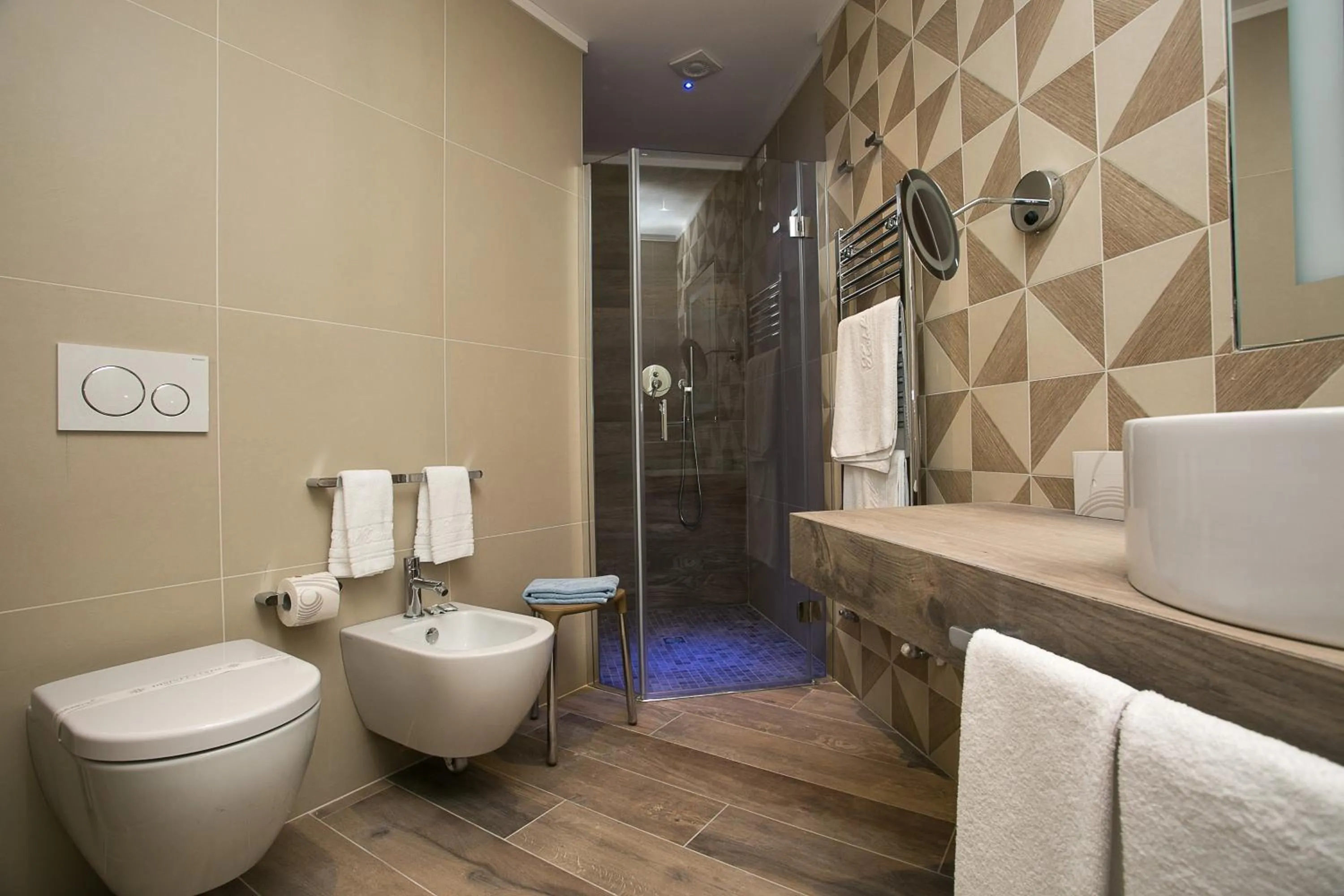 Bathroom in Hotel Terme Abano Verdi