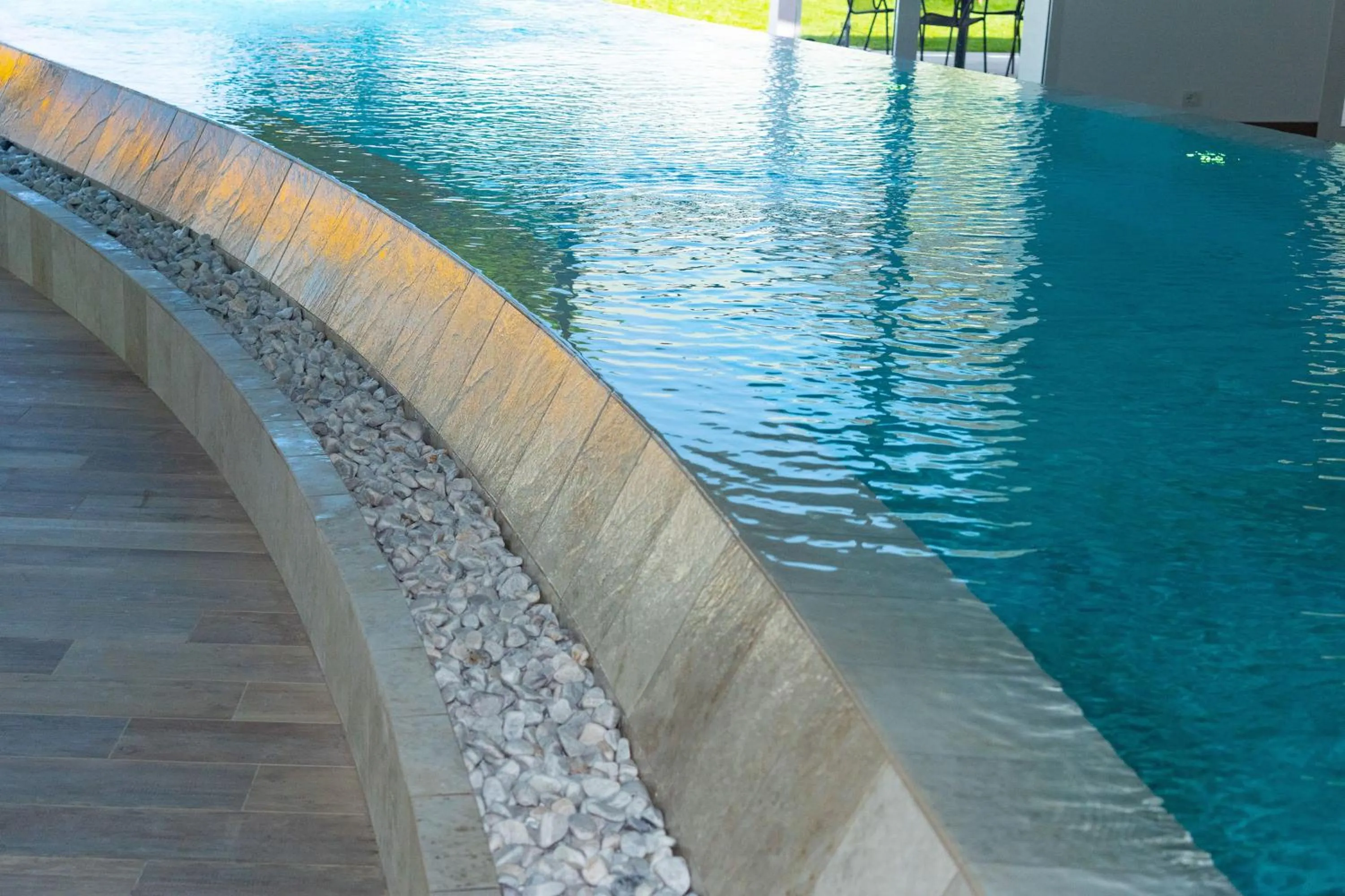 Swimming pool in Hotel Terme Abano Verdi