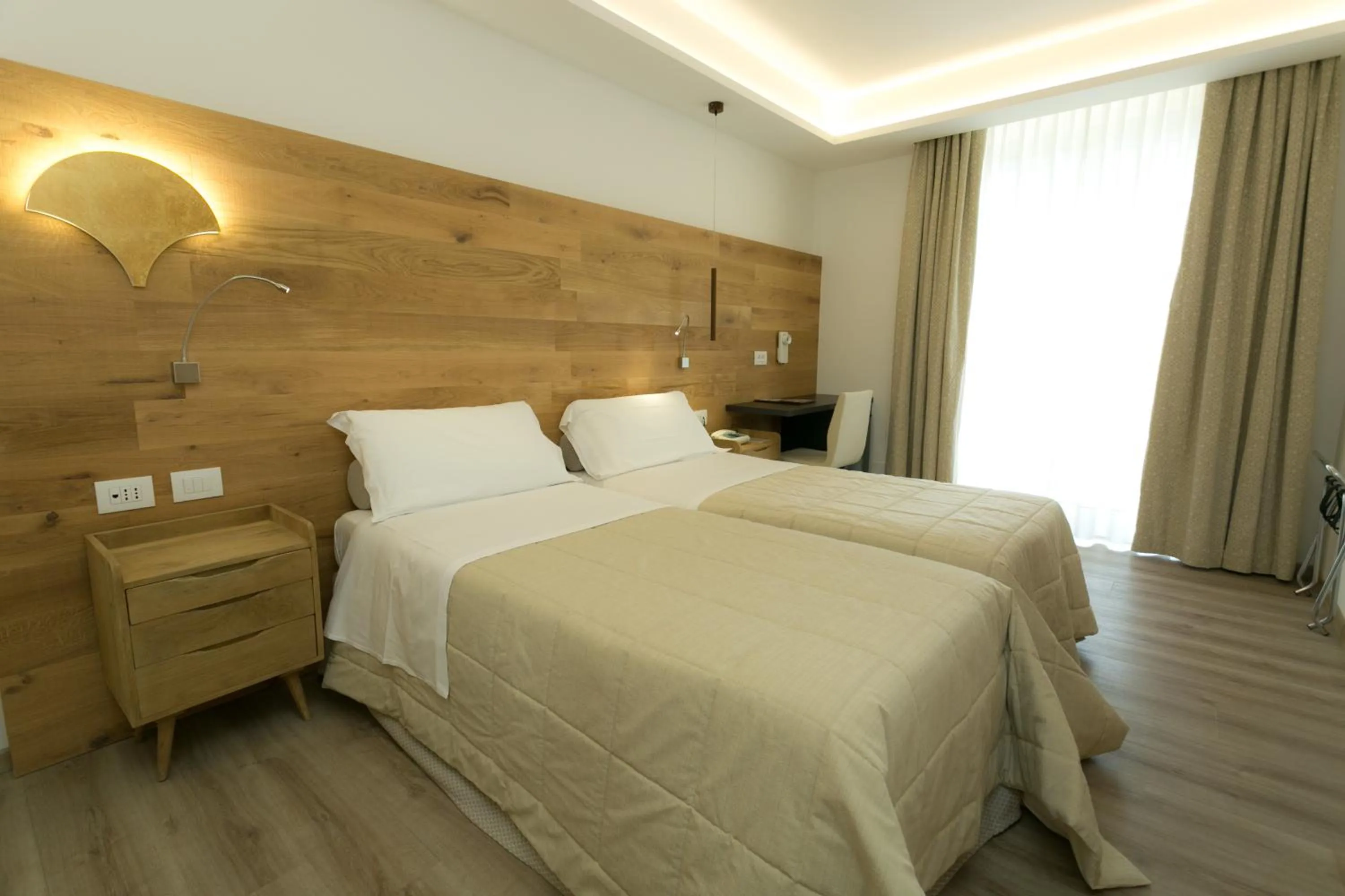 Bedroom, Bed in Hotel Terme Abano Verdi