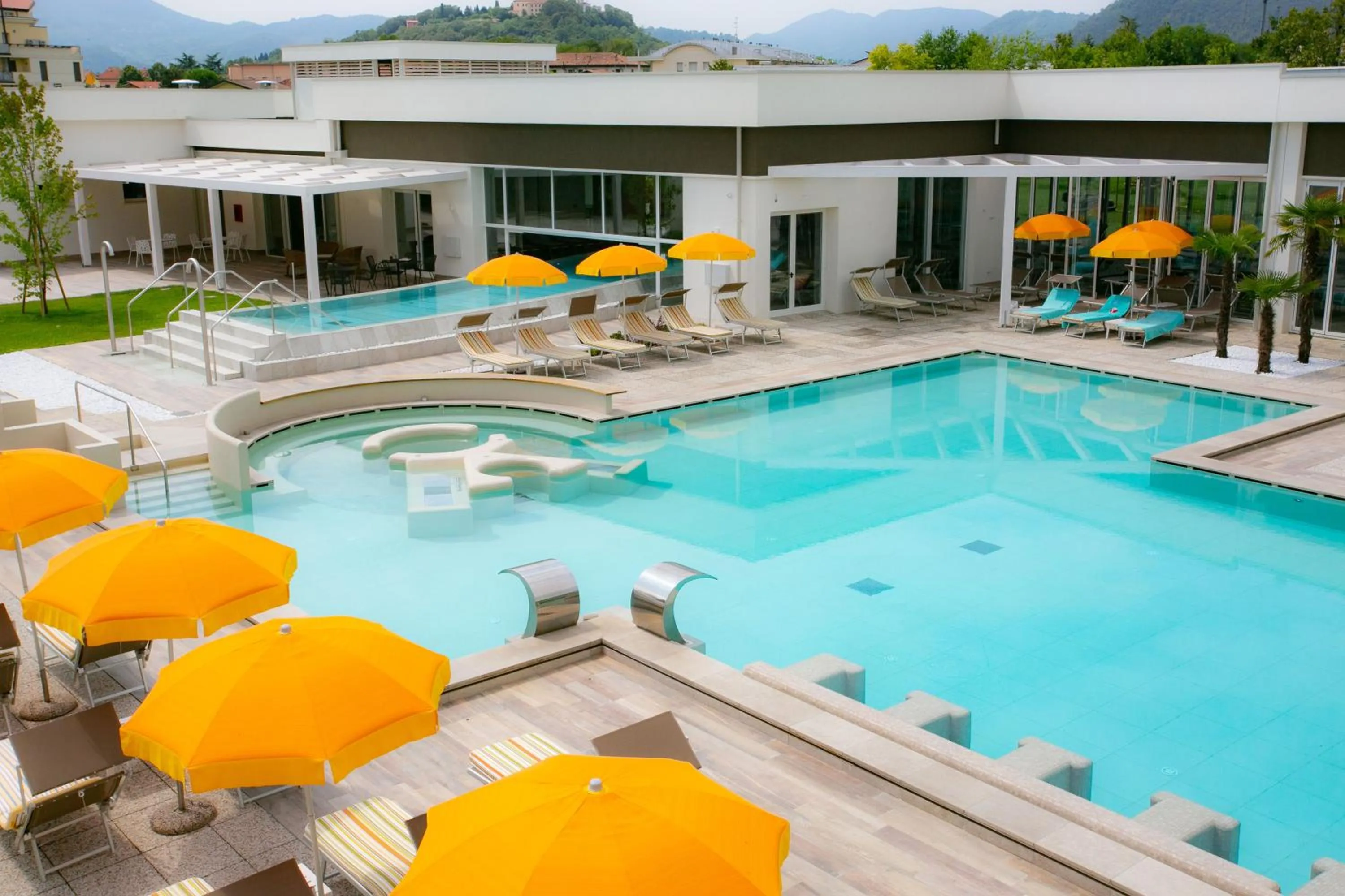 Hot Spring Bath in Hotel Terme Abano Verdi