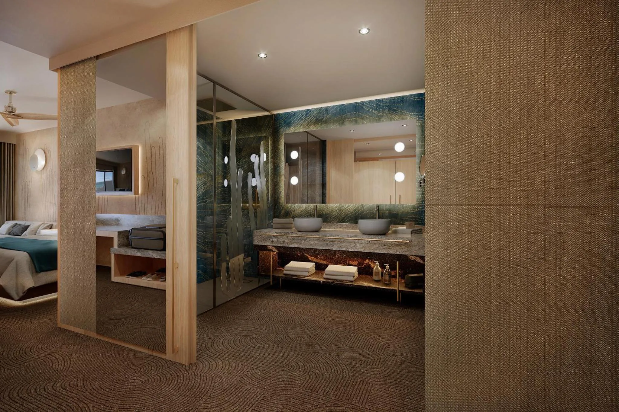 Studio with Pool View in Secrets Baby Beach Aruba Adults Only