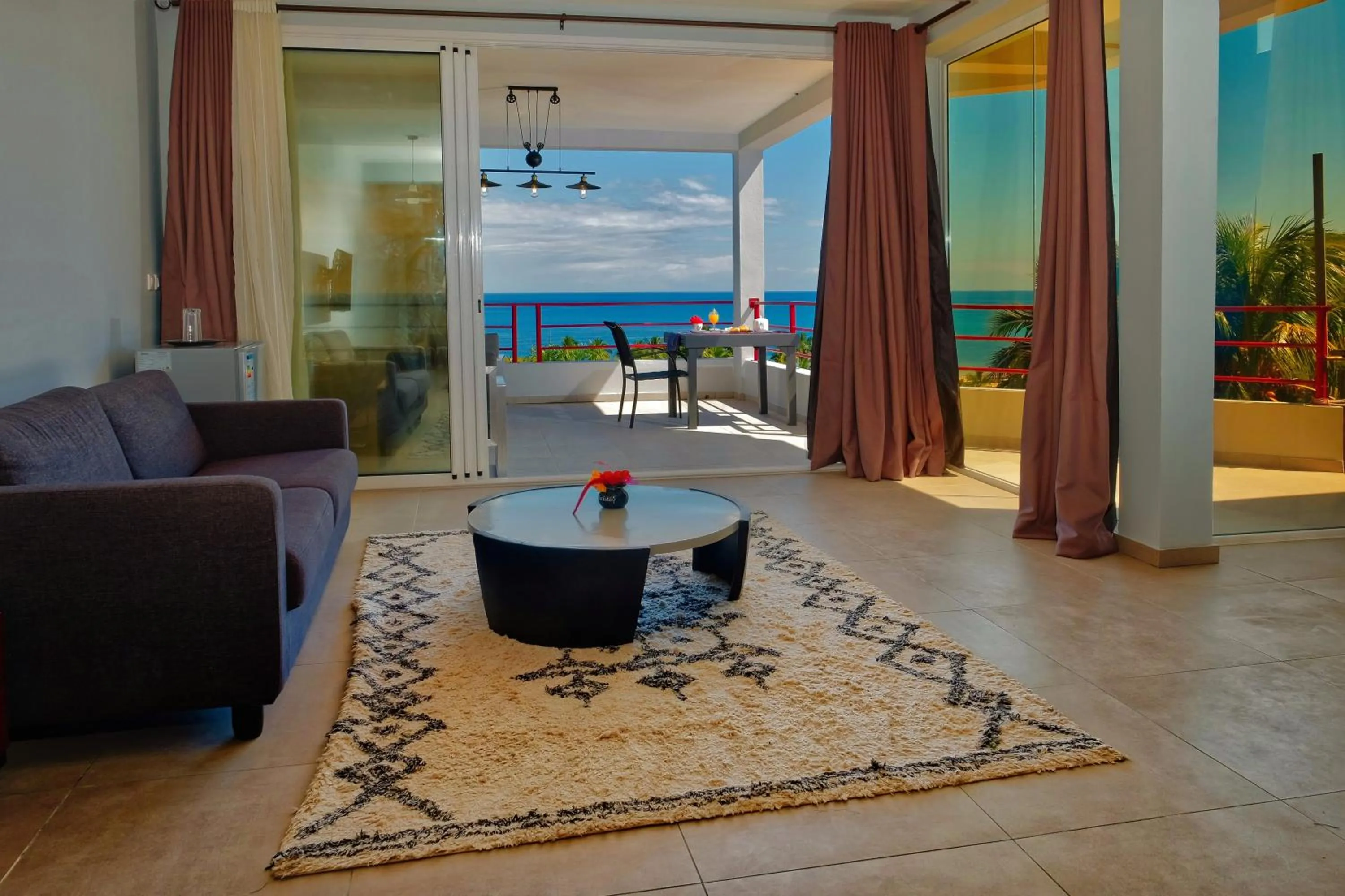 Balcony/Terrace in Hôtel Villa Les Orchidées