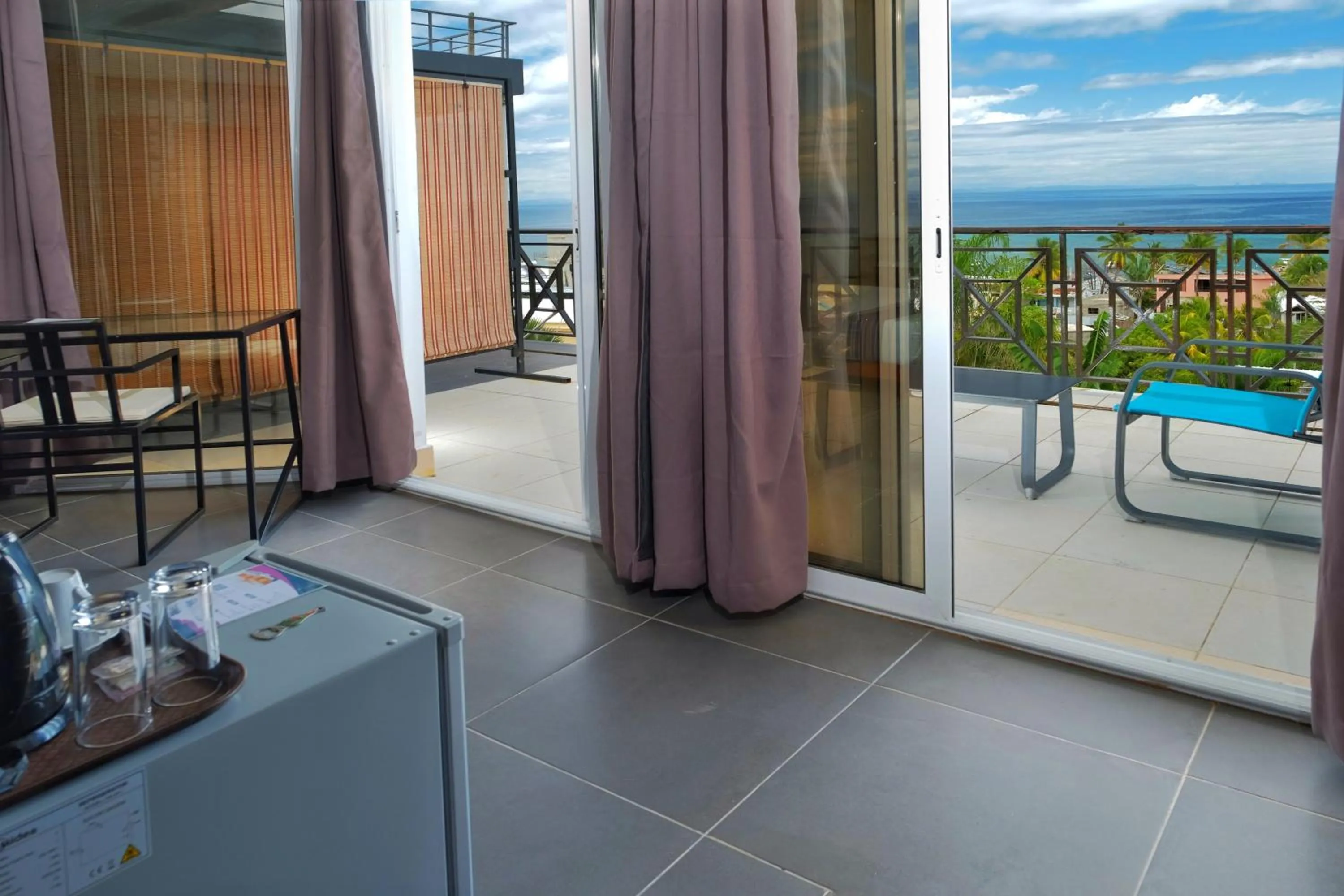 Balcony/Terrace in Hôtel Villa Les Orchidées