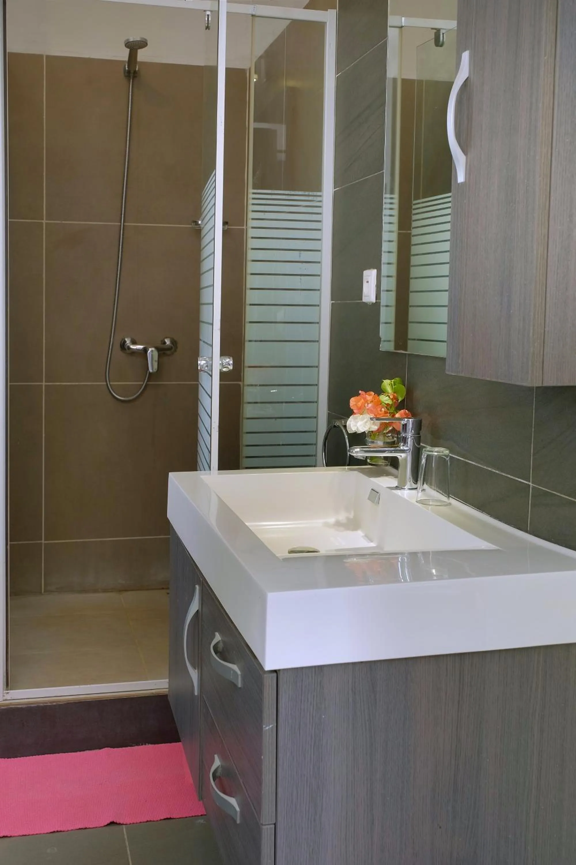 Bathroom in Hôtel Villa Les Orchidées