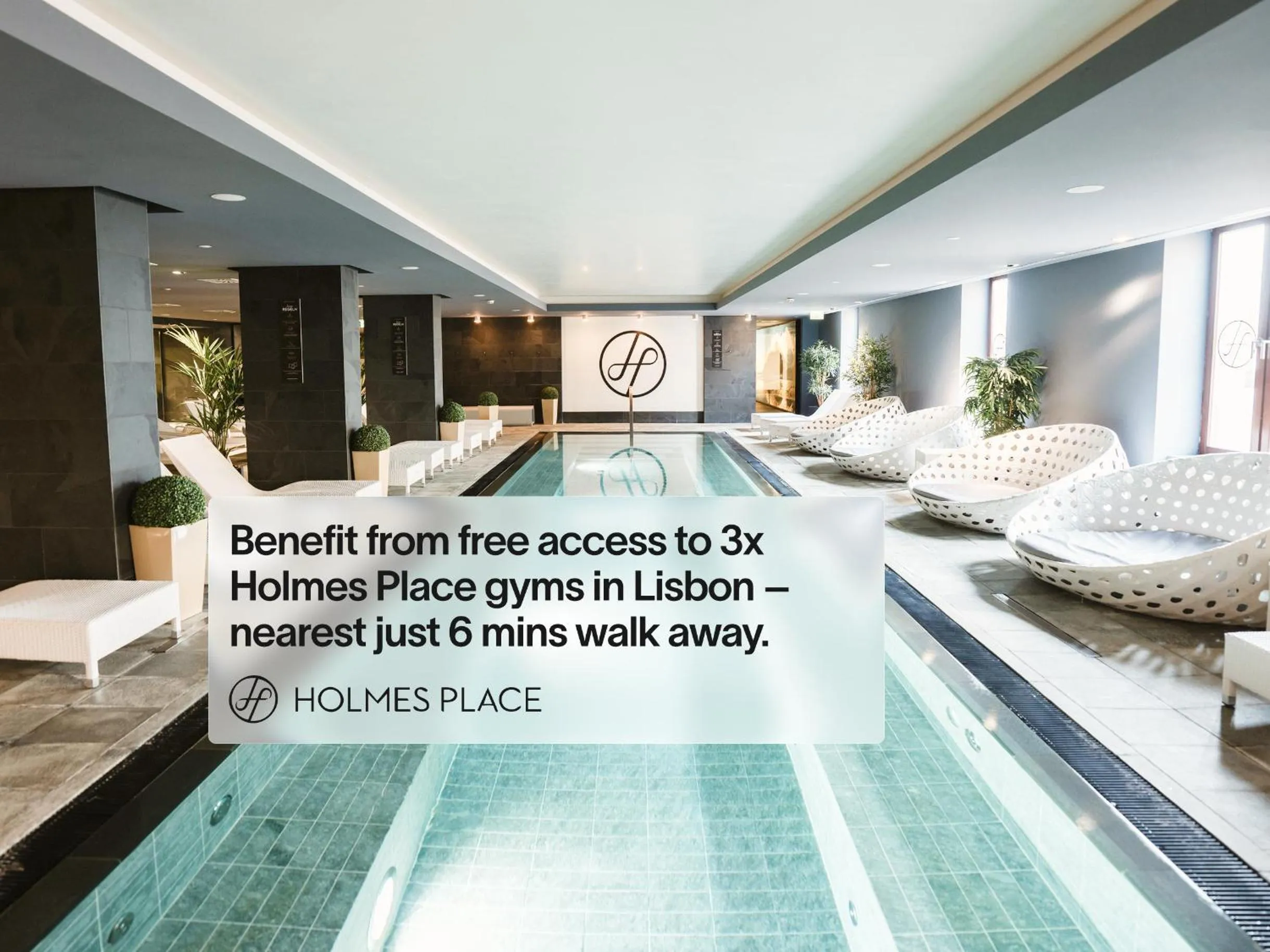 Fitness centre/facilities in LSA Liberdade by Numa