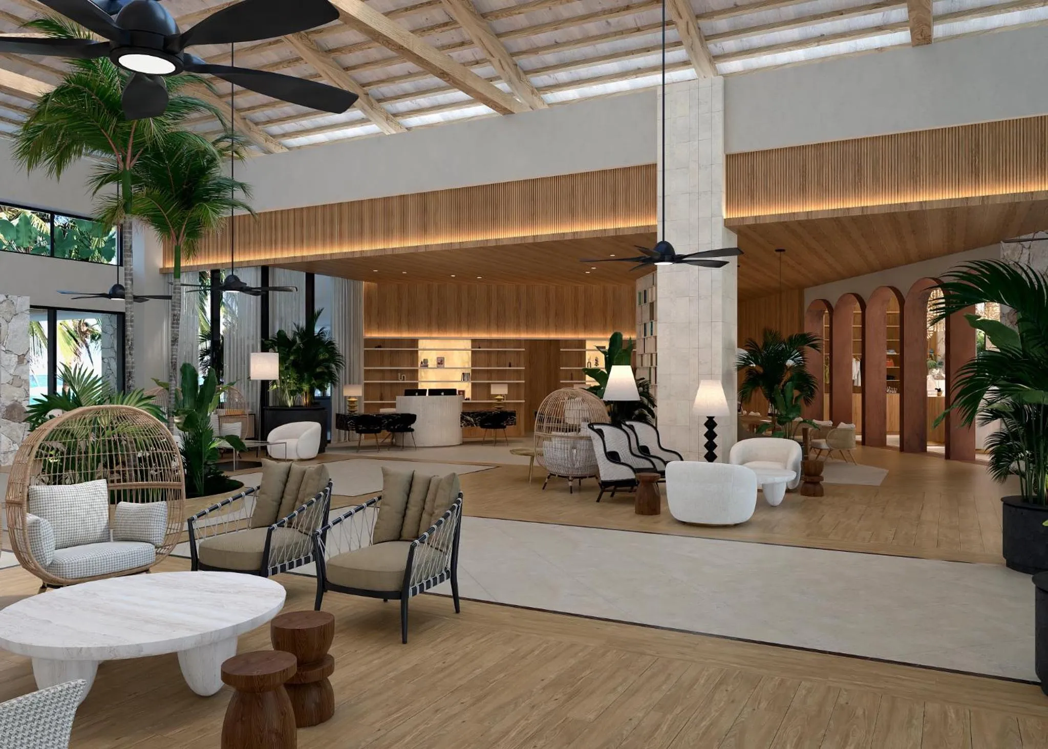 Lobby or reception in Secrets Playa Esmeralda Resort & Spa - All Inclusive