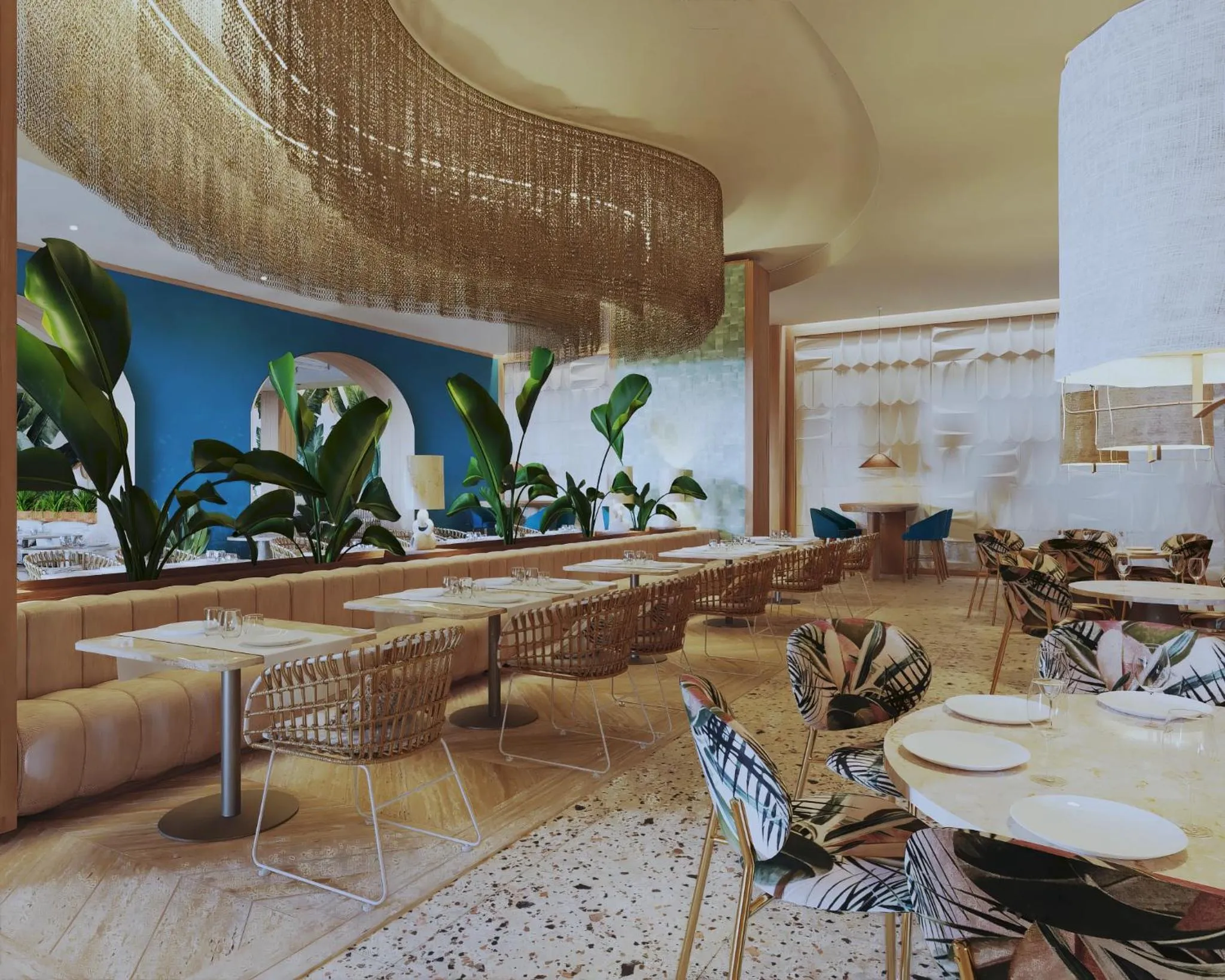 Buffet breakfast in Dreams Playa Esmeralda Resort & Spa - All Inclusive