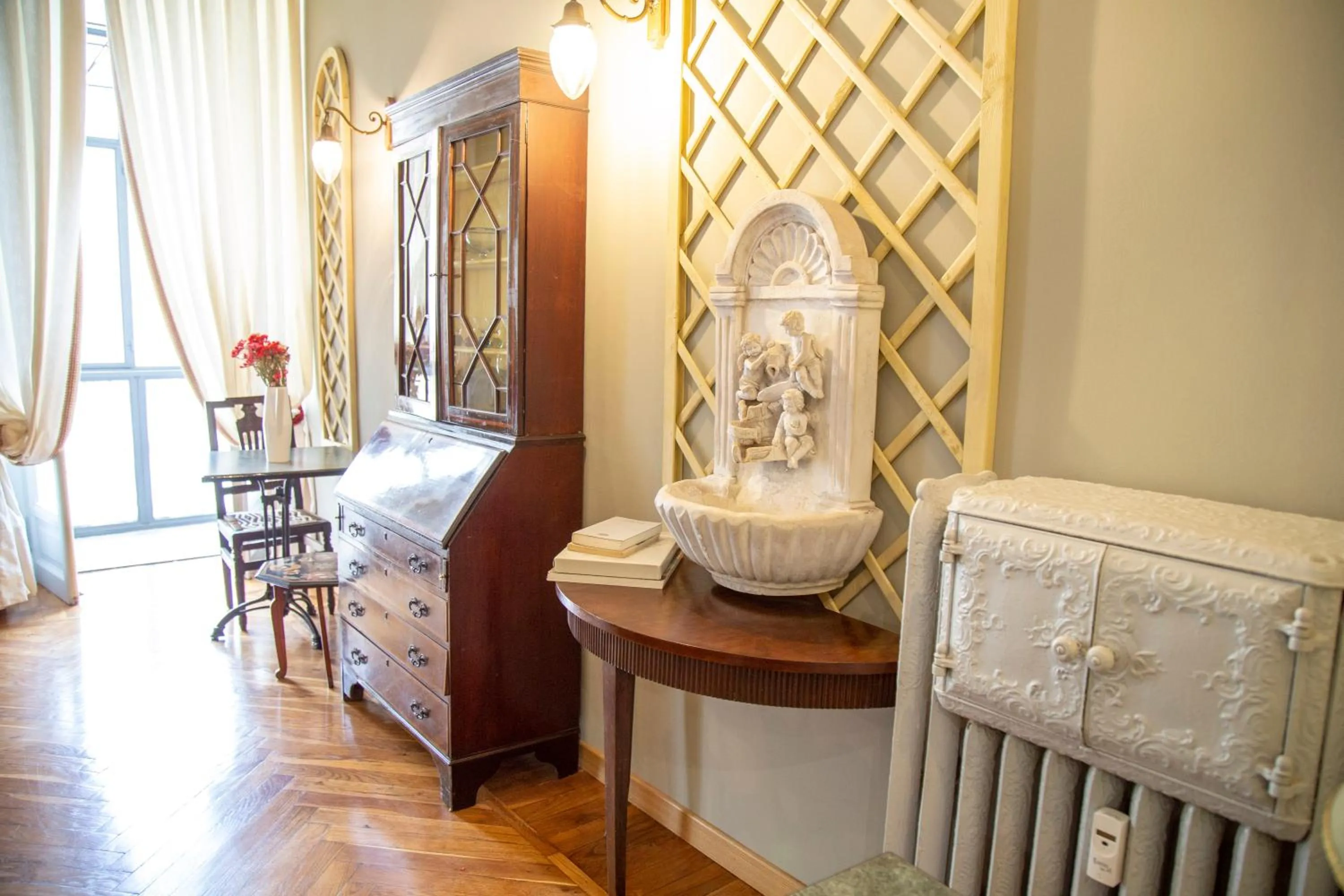 Living room, Bed in La Luna e i Faló Luxury Accomodation