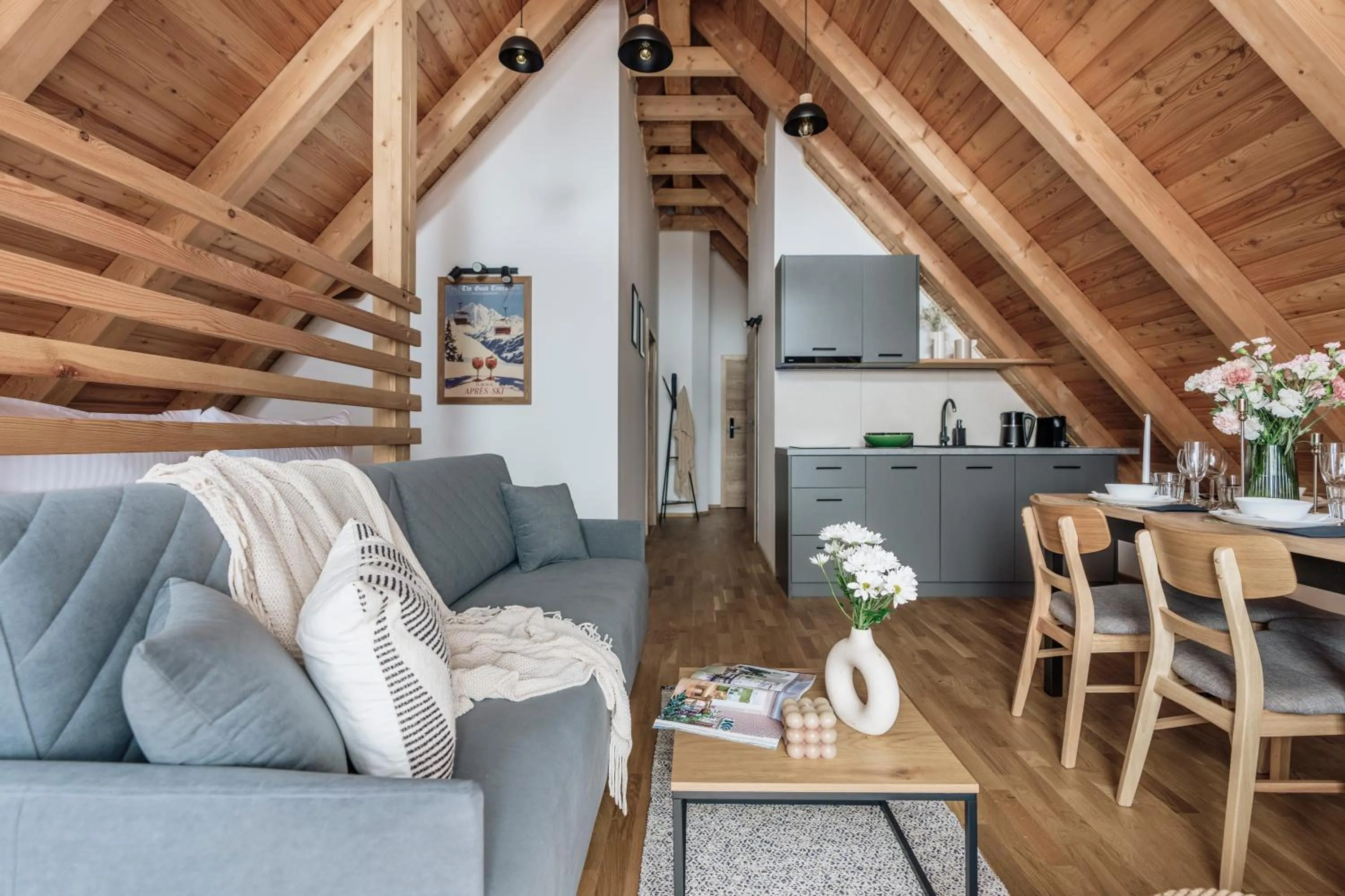 Kitchen or kitchenette in Apres Ski Bachleda - LoftAffair Collection