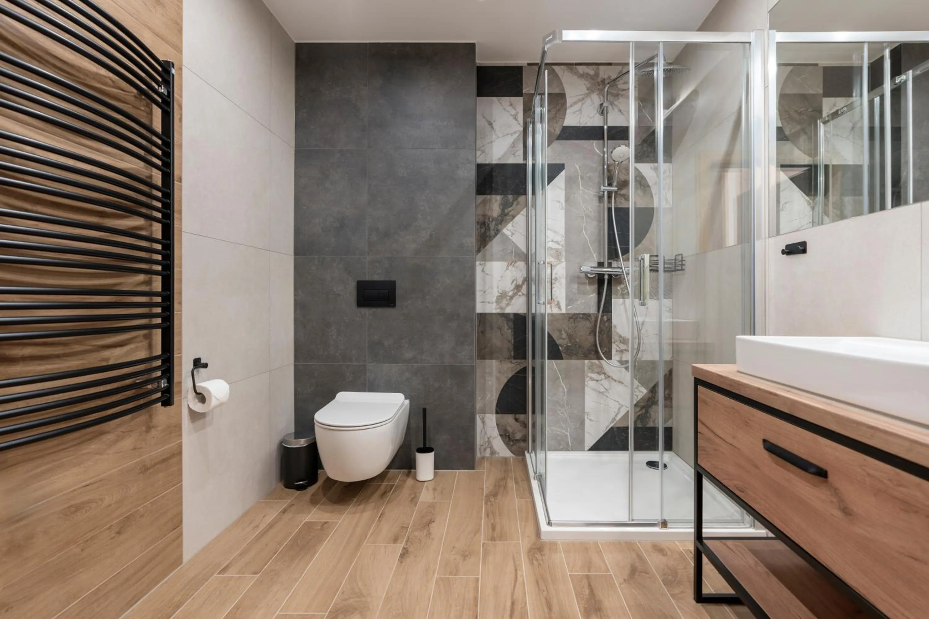 Shower in Apres Ski Bachleda - LoftAffair Collection