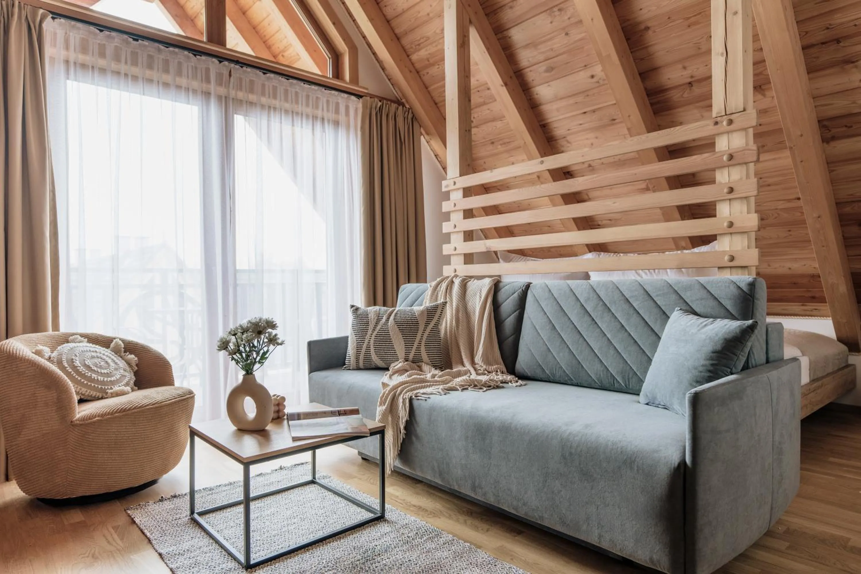 Living room in Apres Ski Bachleda - LoftAffair Collection