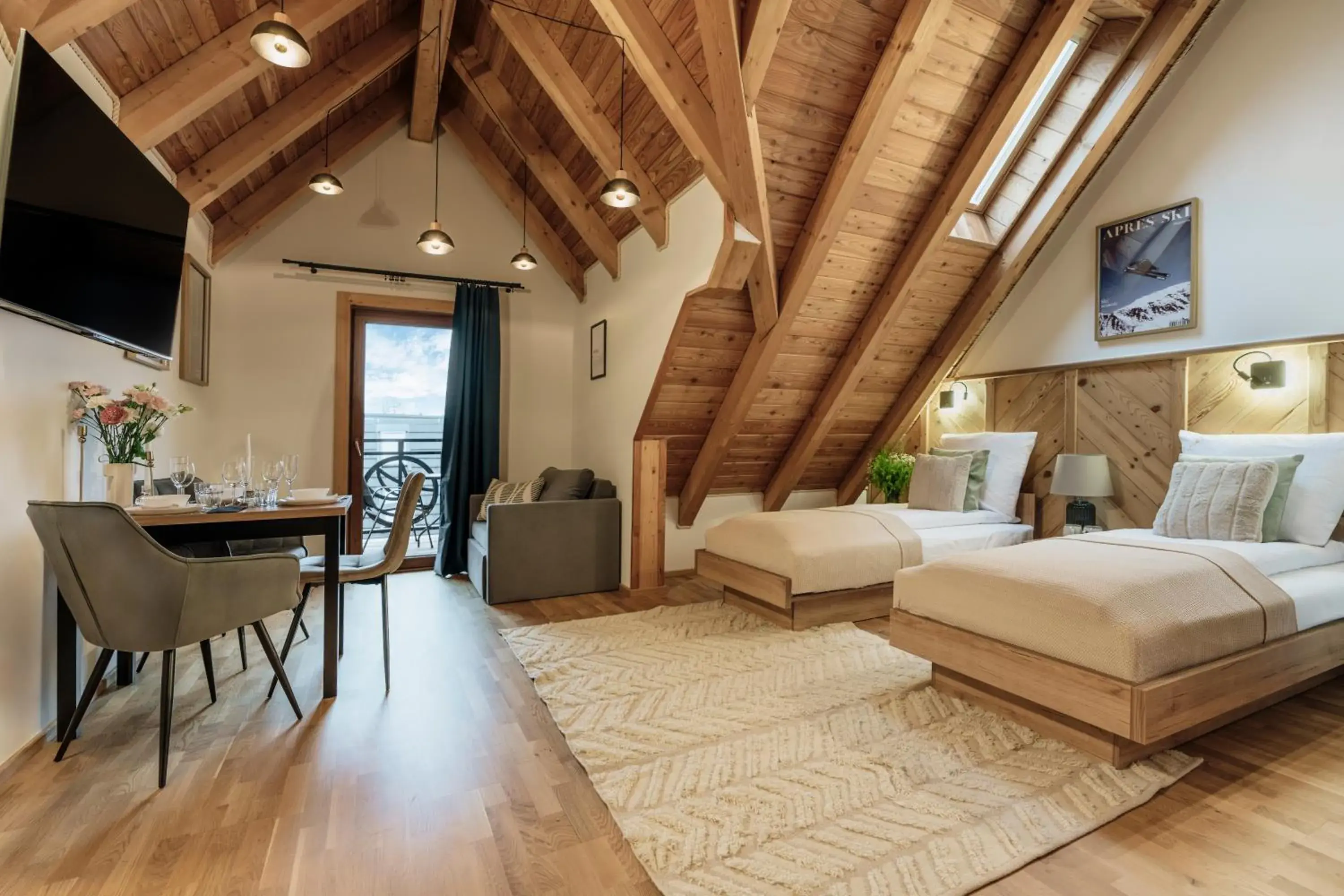 Studio Apartment with Balcony in Apres Ski Bachleda - LoftAffair Collection Studio Apartment with Balcony in Apres Ski Bachleda - LoftAffair Collection