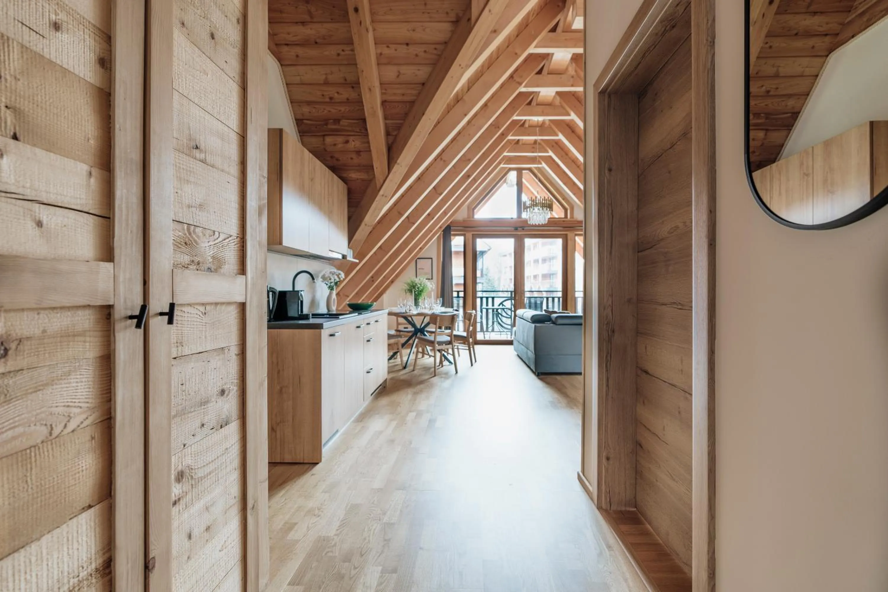 Kitchen or kitchenette in Apres Ski Bachleda - LoftAffair Collection