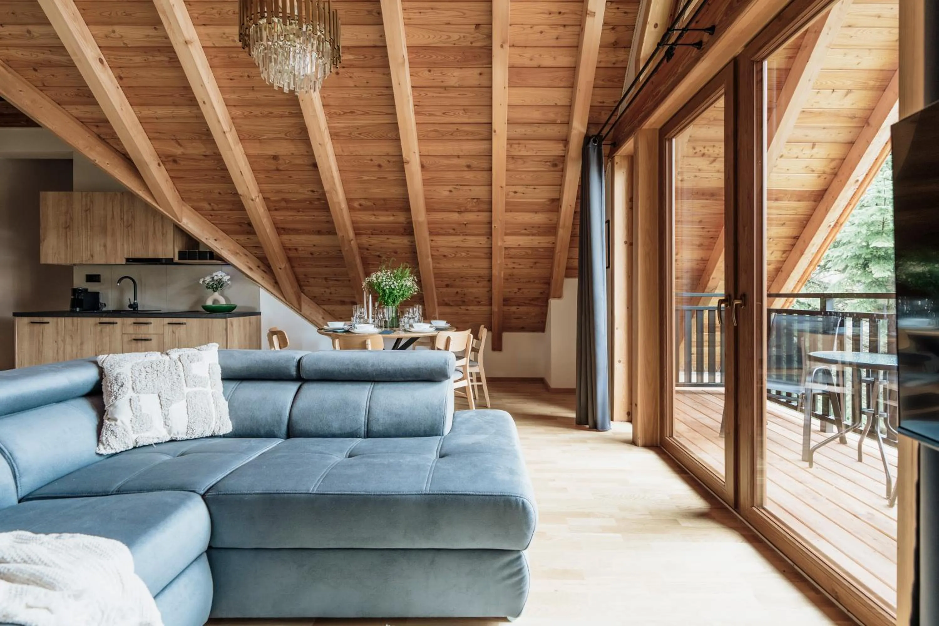 Balcony/Terrace in Apres Ski Bachleda - LoftAffair Collection