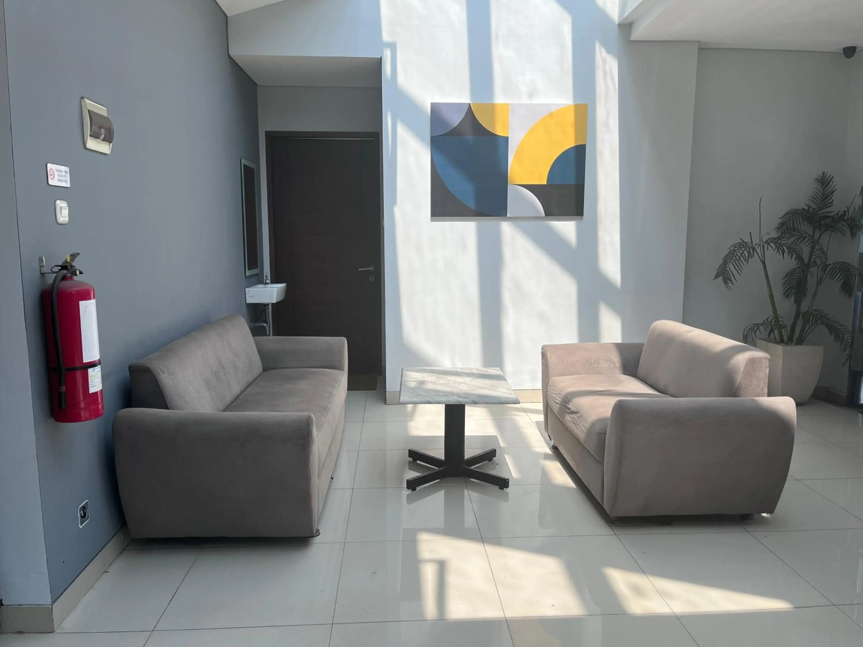 Living room in Residence 12