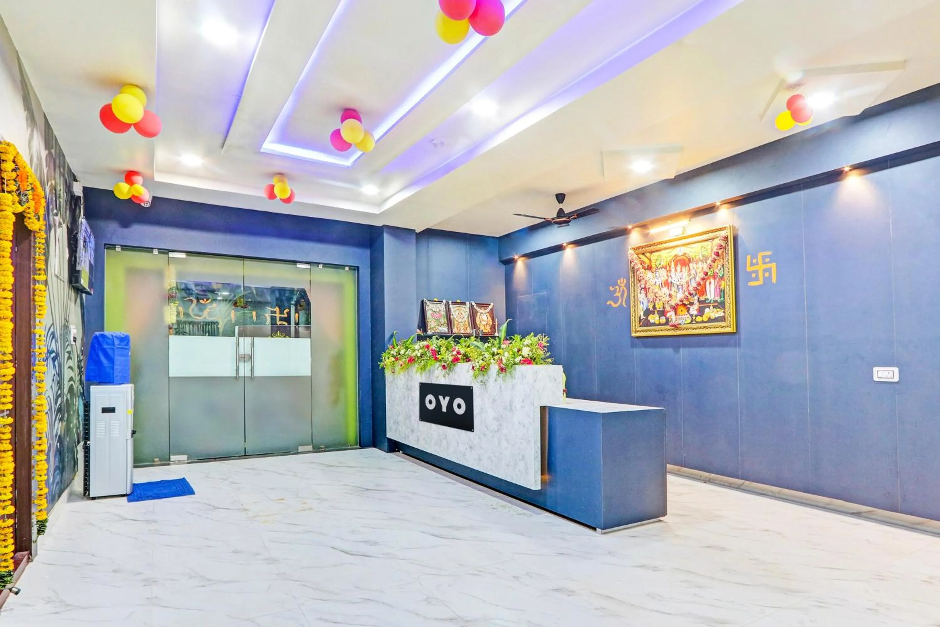 Lobby or reception in Super Hotel O SRI VISHNU RESIDENCY