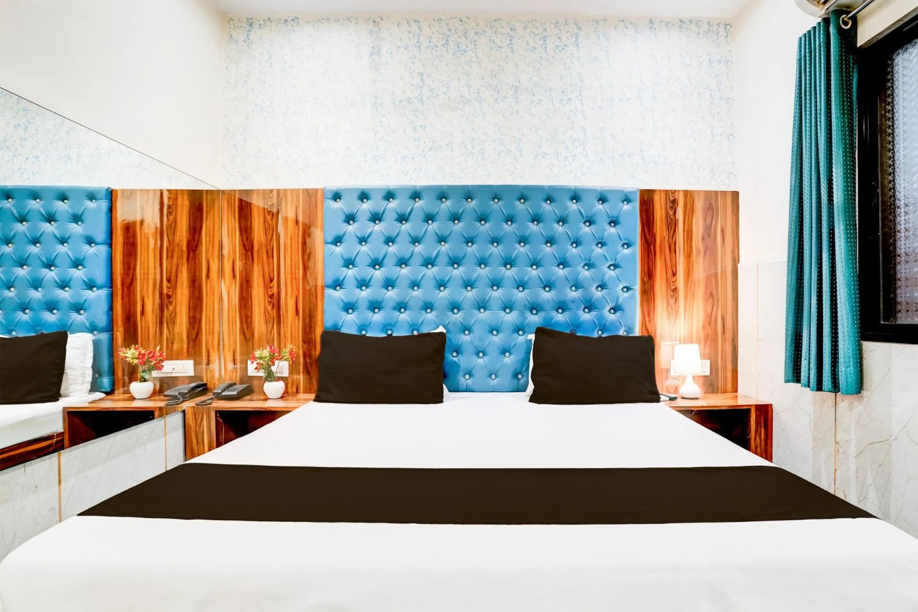 Bedroom, Bed in Hotel O Shiv Sai Residency Lodging & Boarding