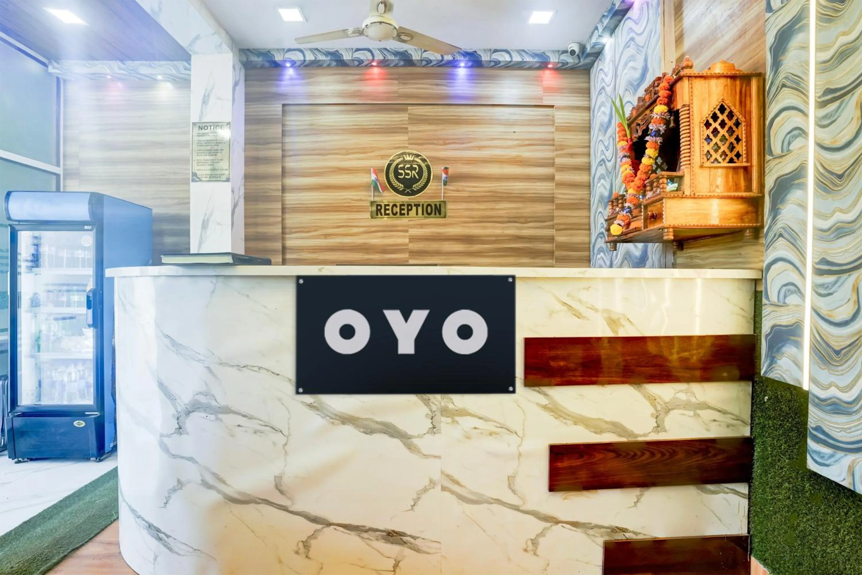 Lobby or reception in Hotel O Shiv Sai Residency Lodging & Boarding