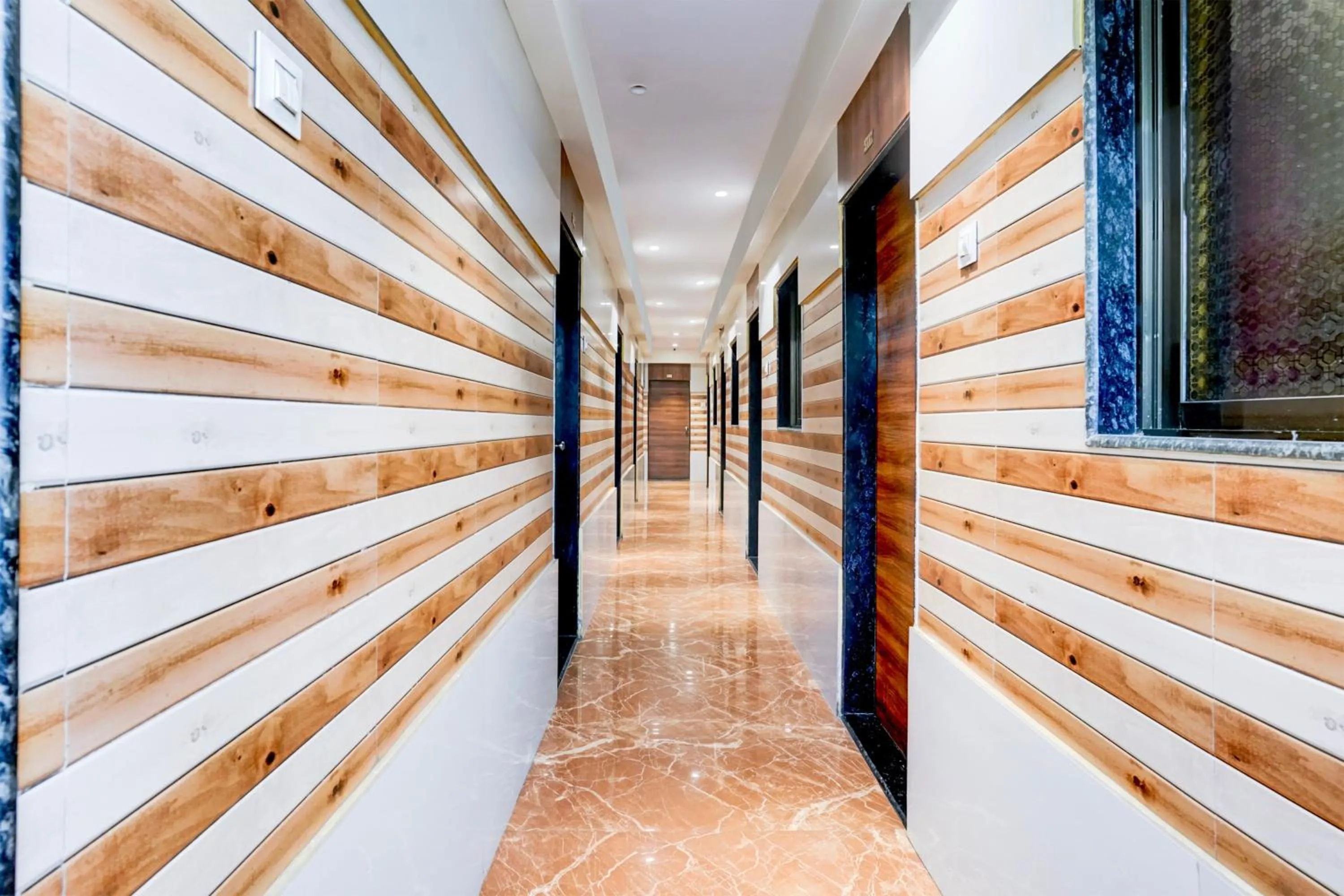 Lobby or reception in Hotel O Shiv Sai Residency Lodging & Boarding