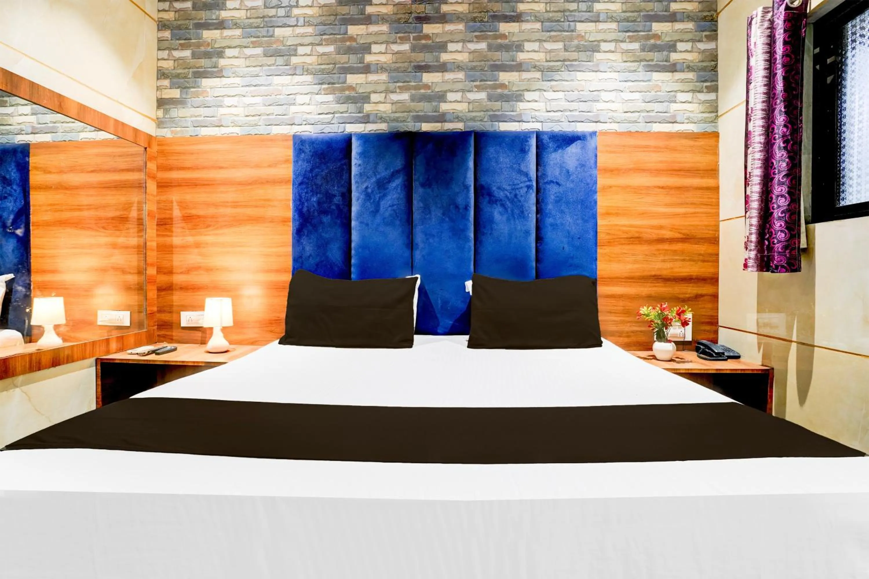 Bedroom, Bed in Hotel O Shiv Sai Residency Lodging & Boarding