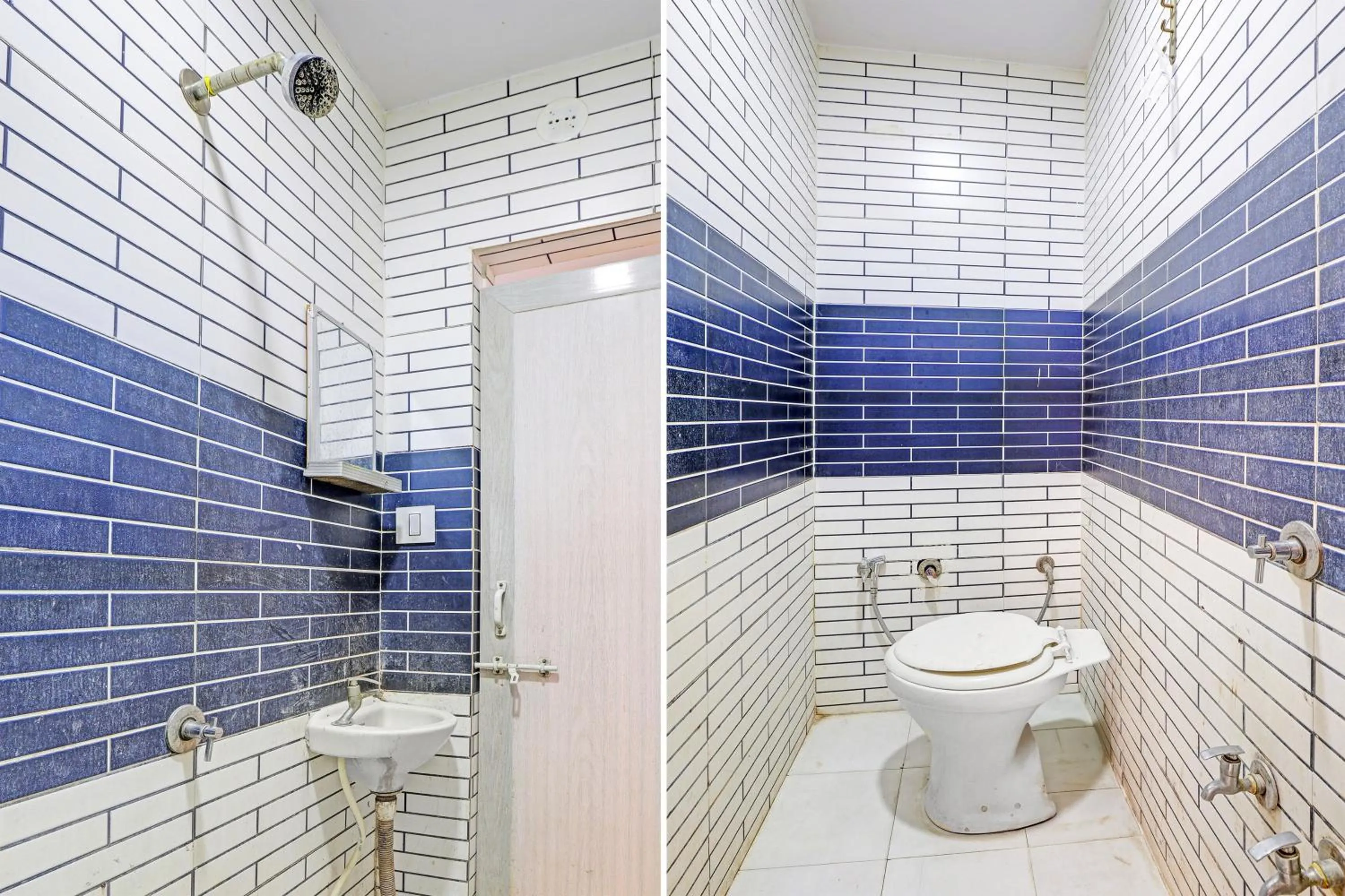 Bathroom in hotel O kalyan