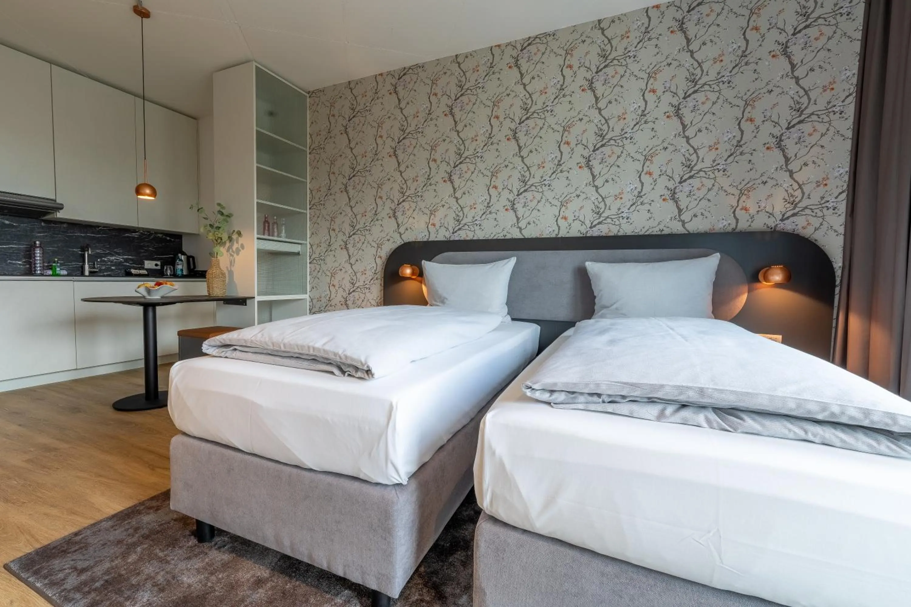 Bed in MASEVEN Frankfurt Messe