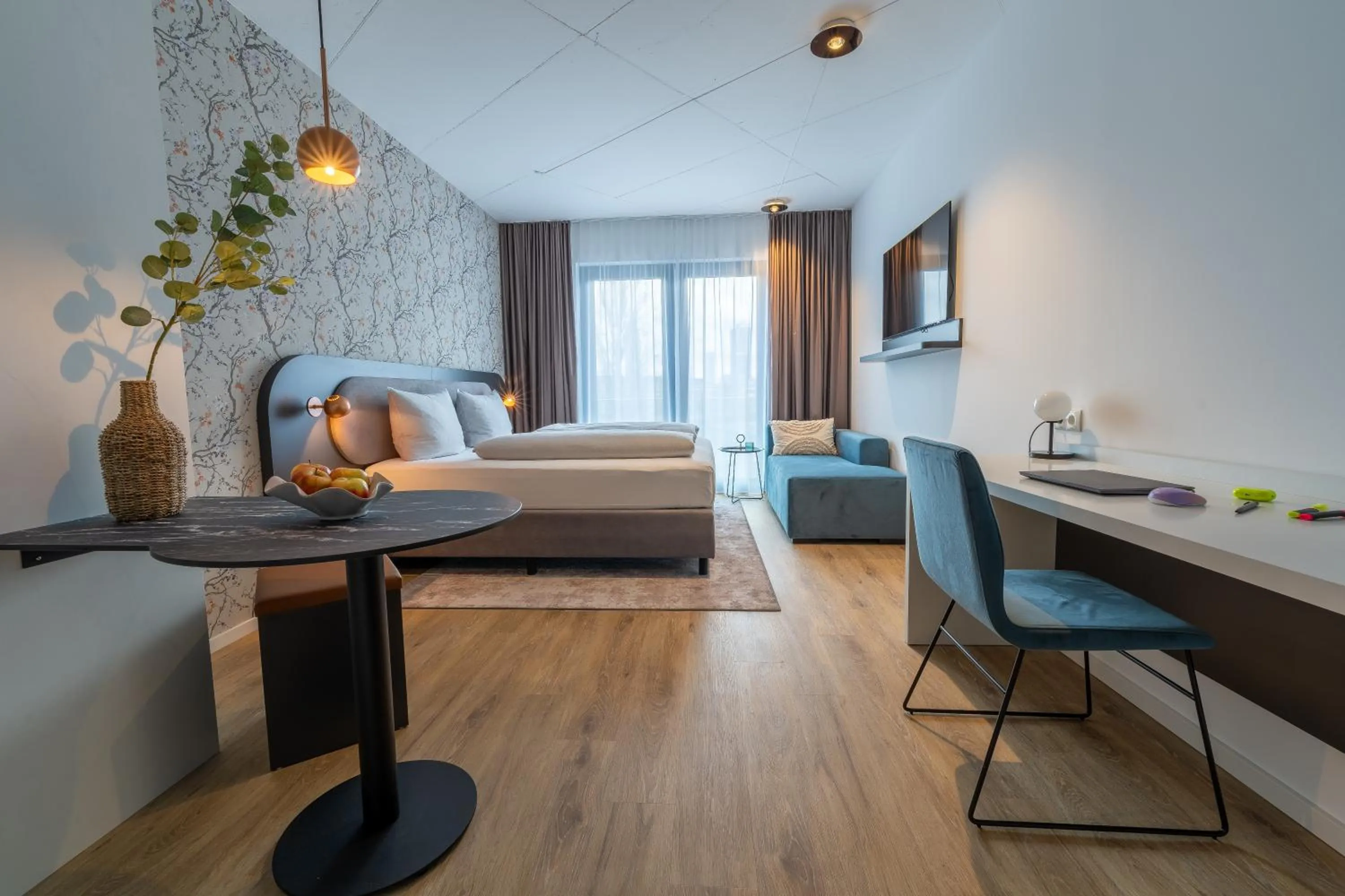 Bed in MASEVEN Frankfurt Messe