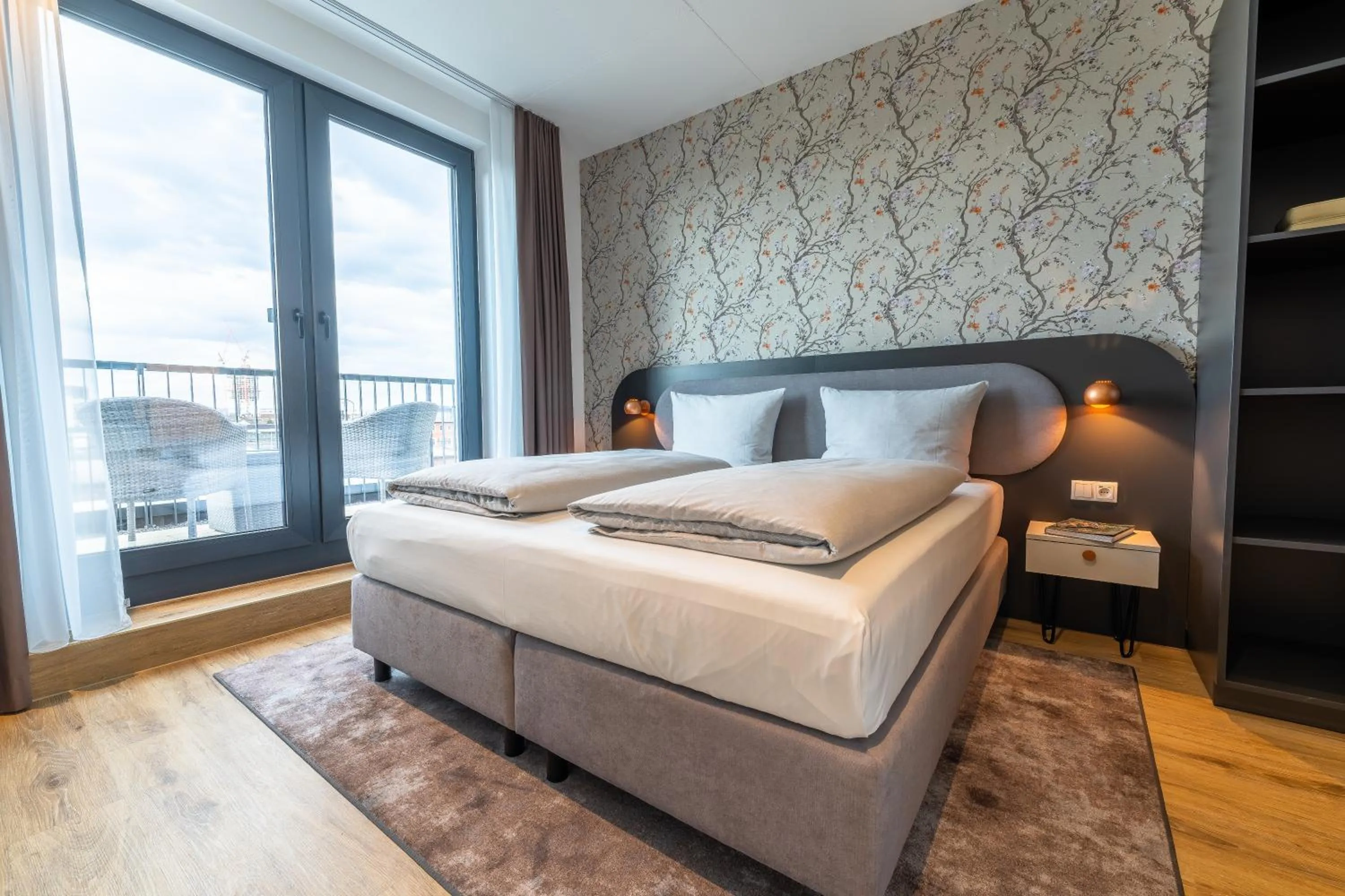 Bed in MASEVEN Frankfurt Messe