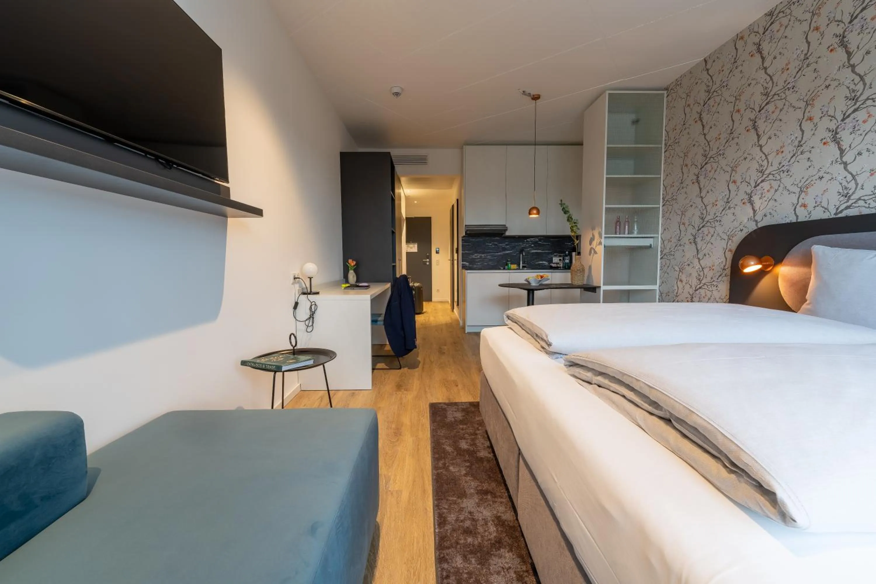 Bed in MASEVEN Frankfurt Messe