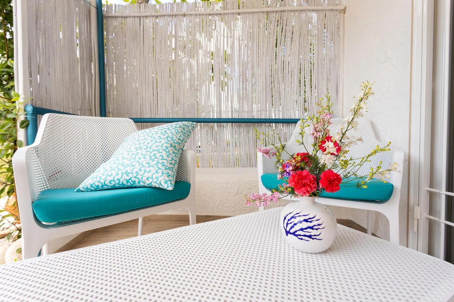 Seating area in B&B Auliv