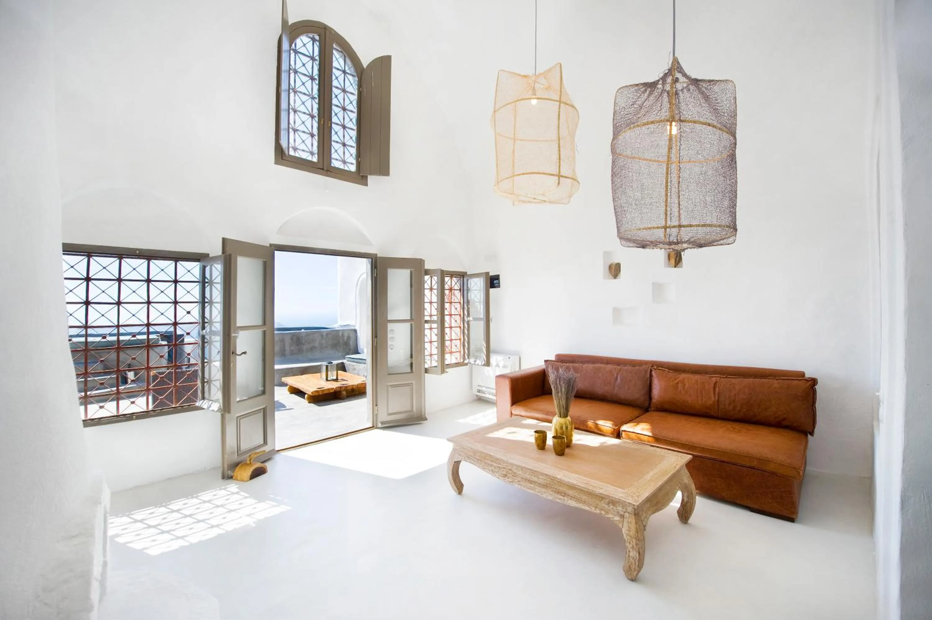 Living room in Sophia Luxury Suites