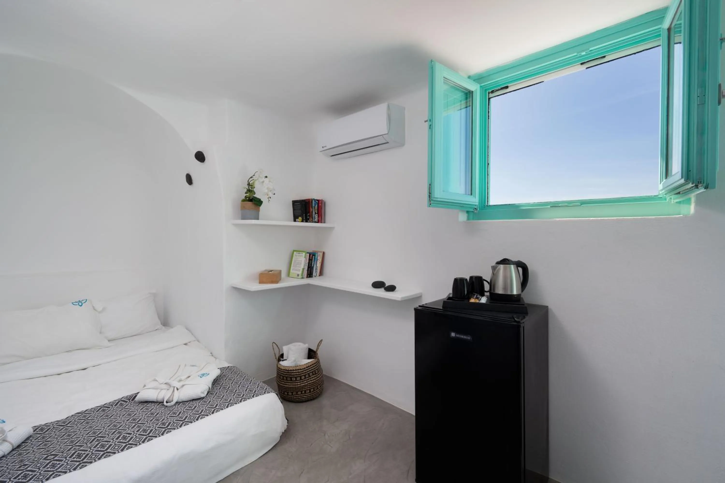 Bed in Sophia Luxury Suites