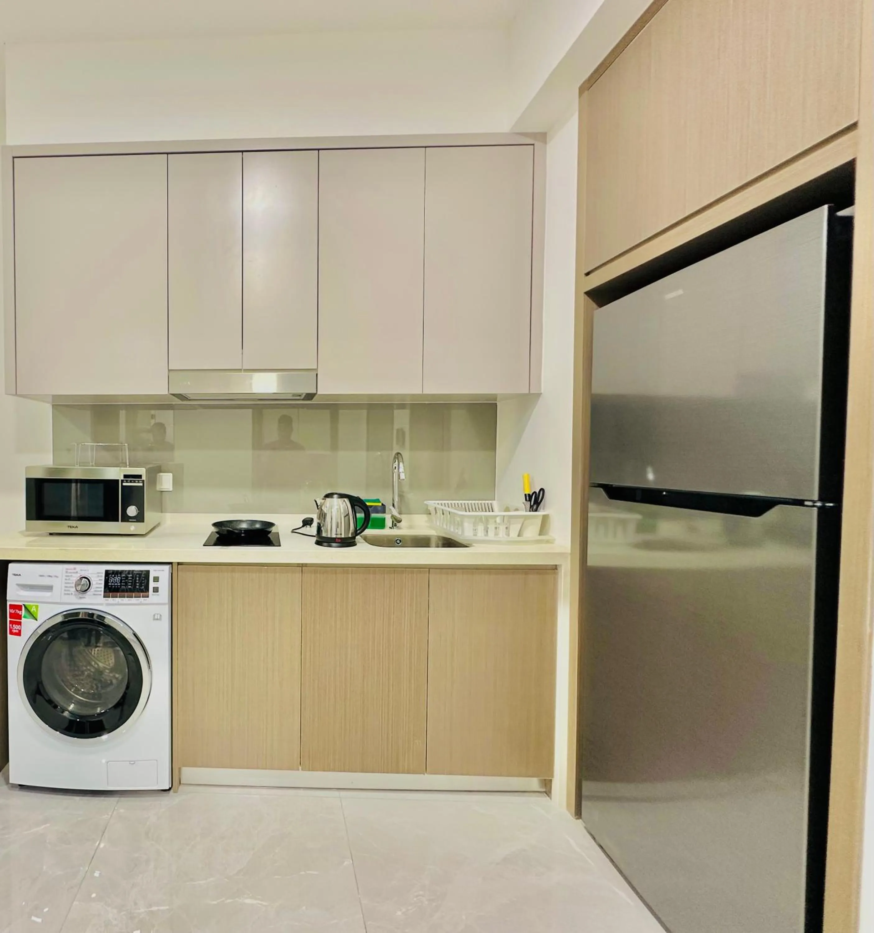 Kitchen or kitchenette in Agile Residence Kuala Lumpur